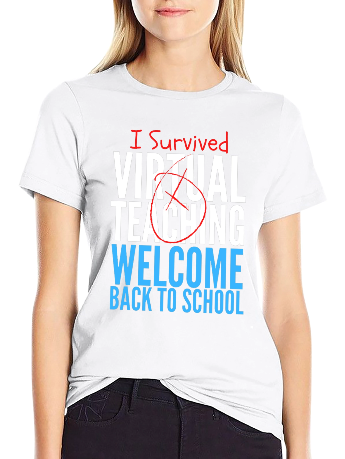 I Survived Virtual Teaching T-Shirt