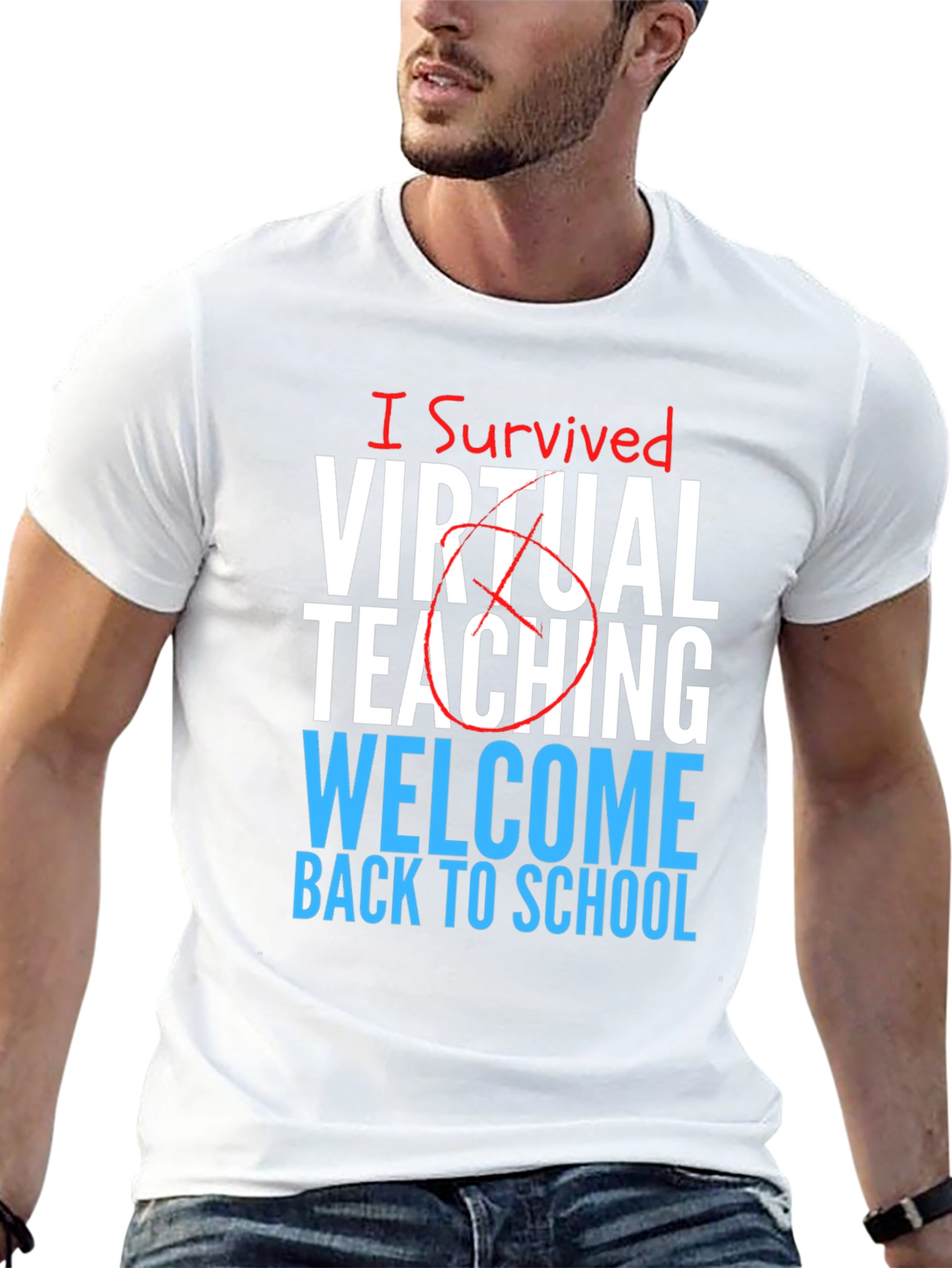 I Survived Virtual Teaching T-Shirt