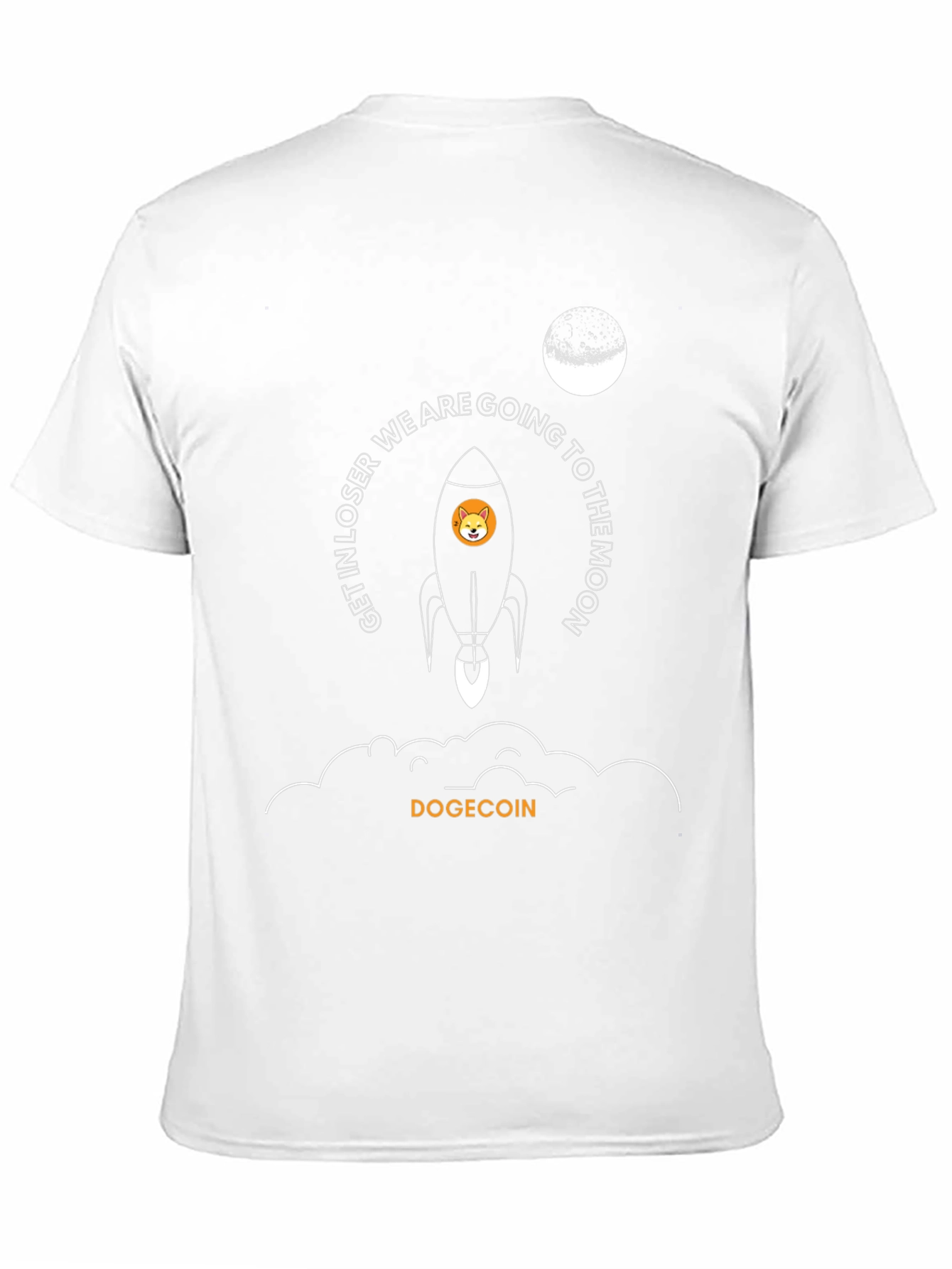 Dogecoin Rocket Moon T-Shirt