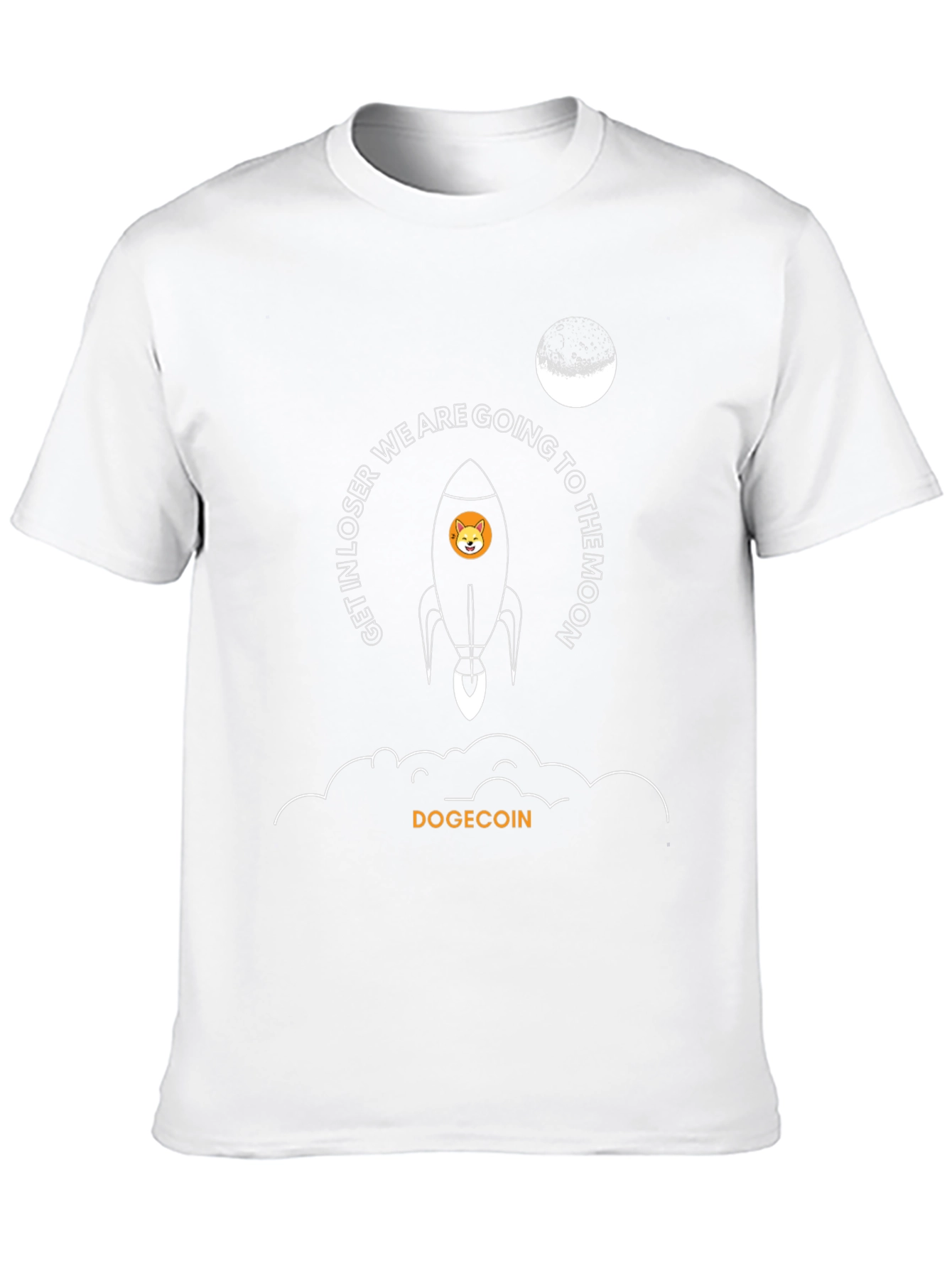Dogecoin Rocket Moon T-Shirt