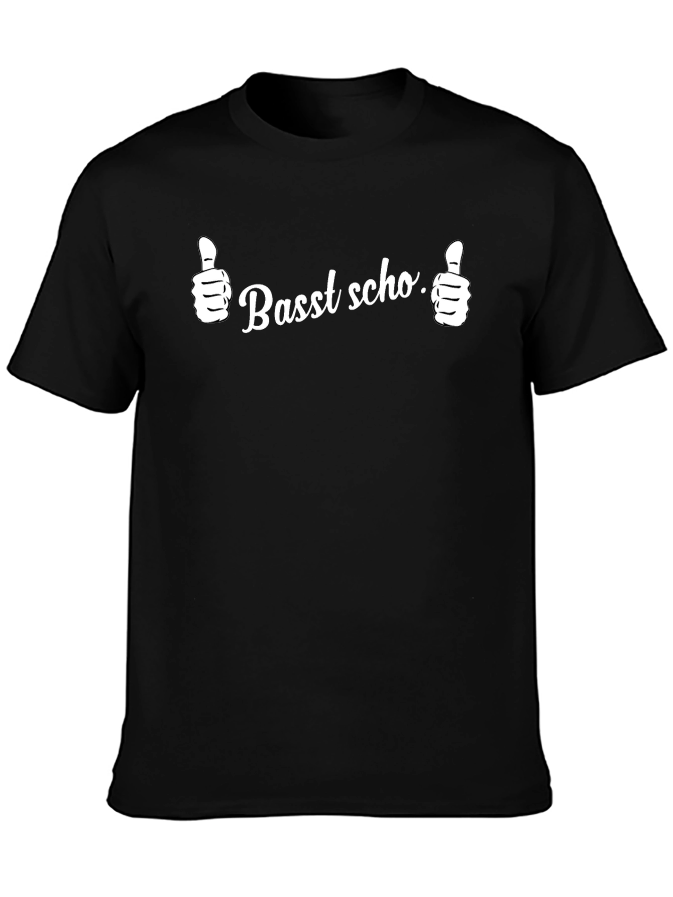 Basst Scho Black T-Shirt