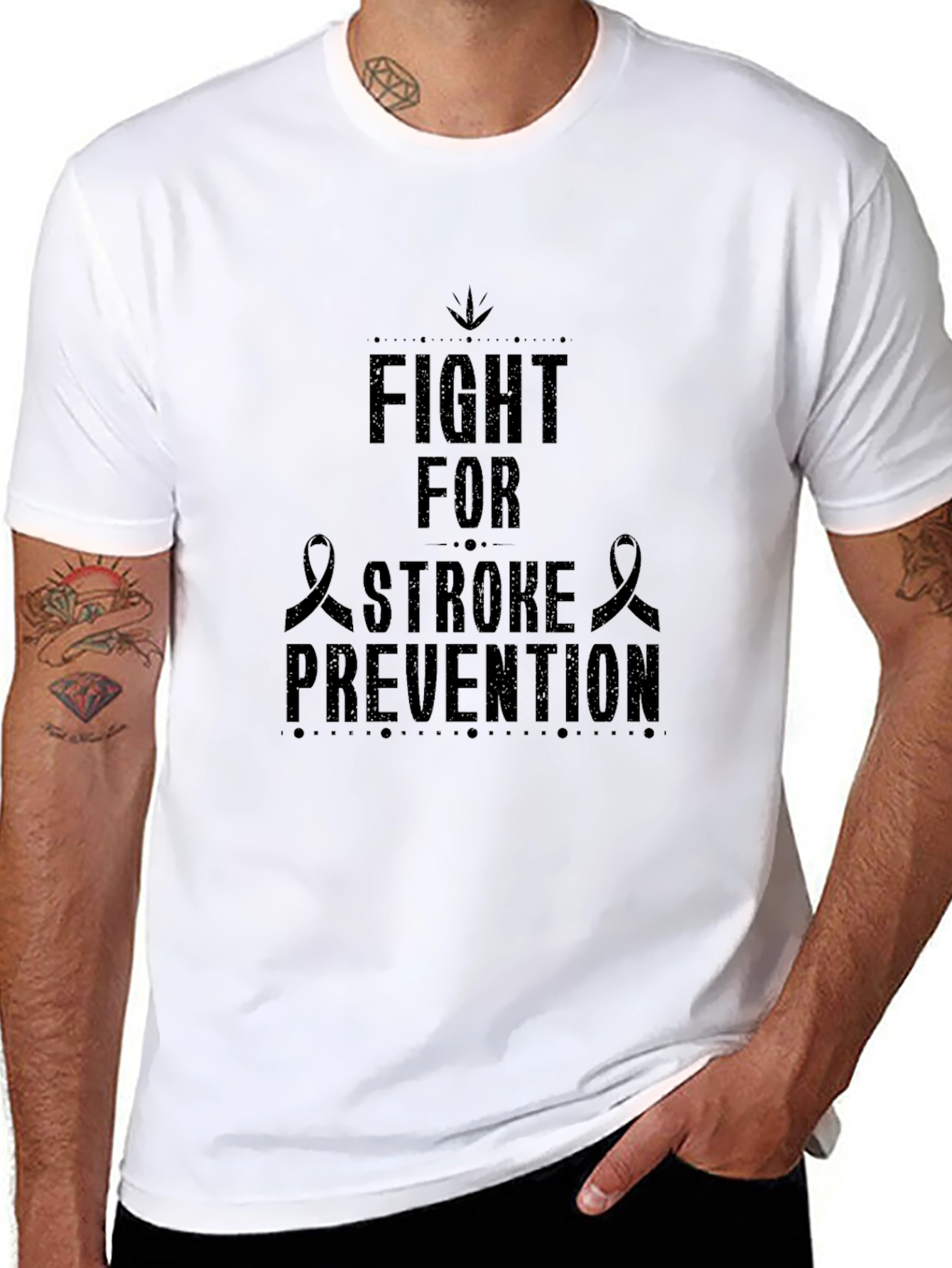 Fight for Stroke Prevention Awareness T-Shirt