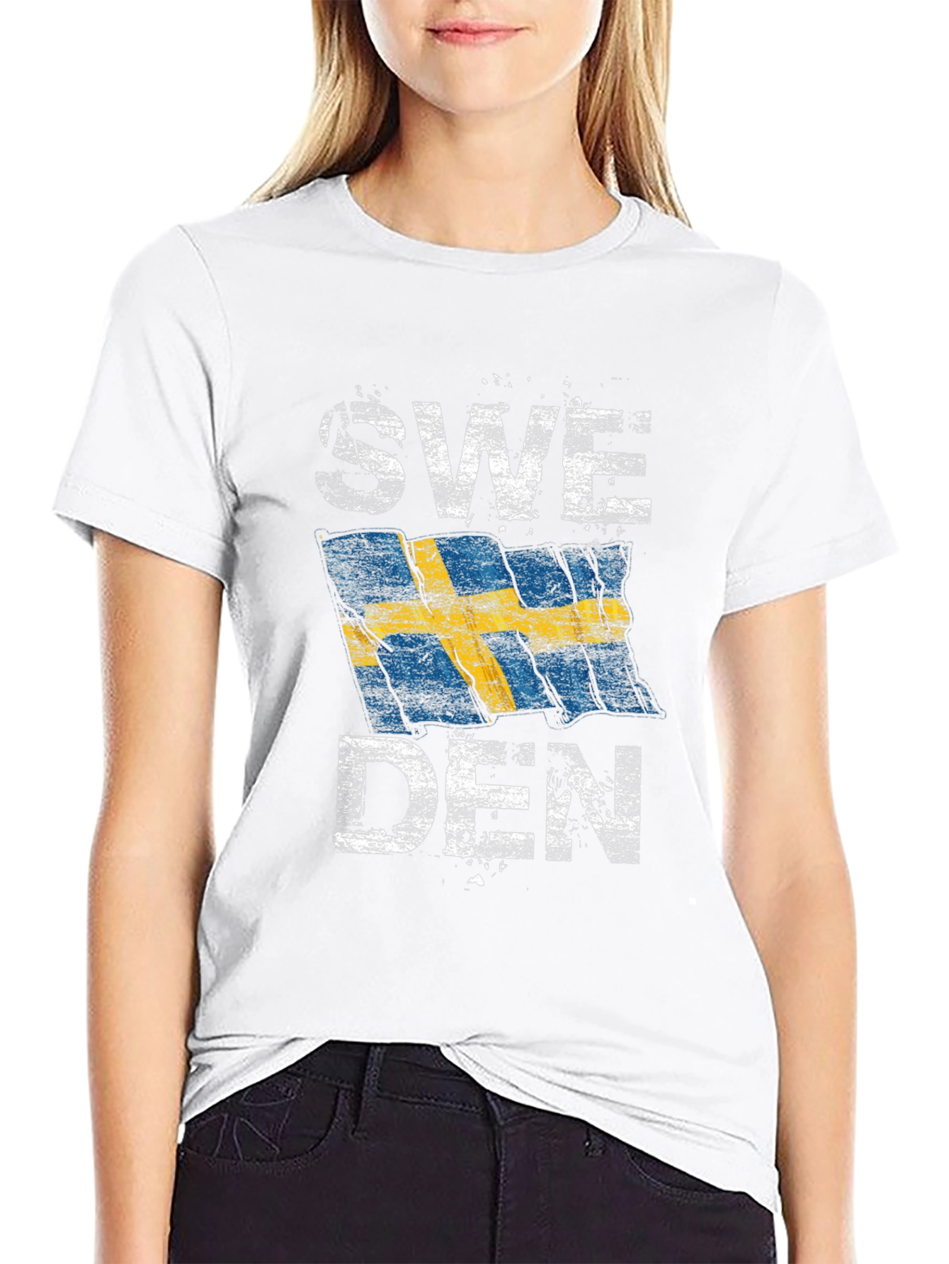 Sweden Flag Graphic T-Shirt
