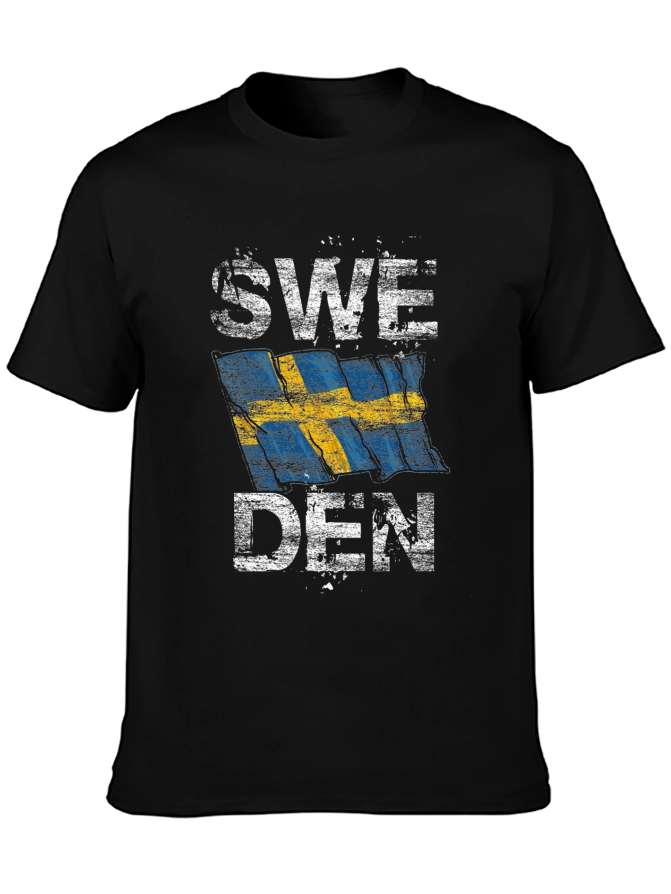 Sweden Flag Graphic T-Shirt
