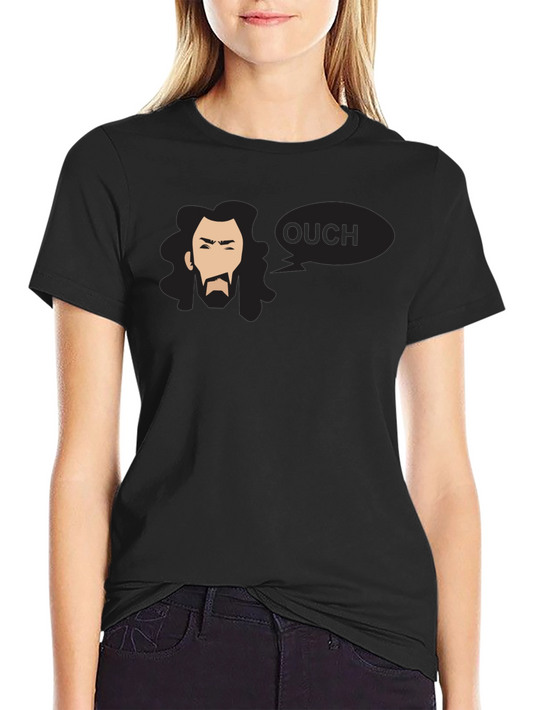 Ouch Graphic Black T-Shirt