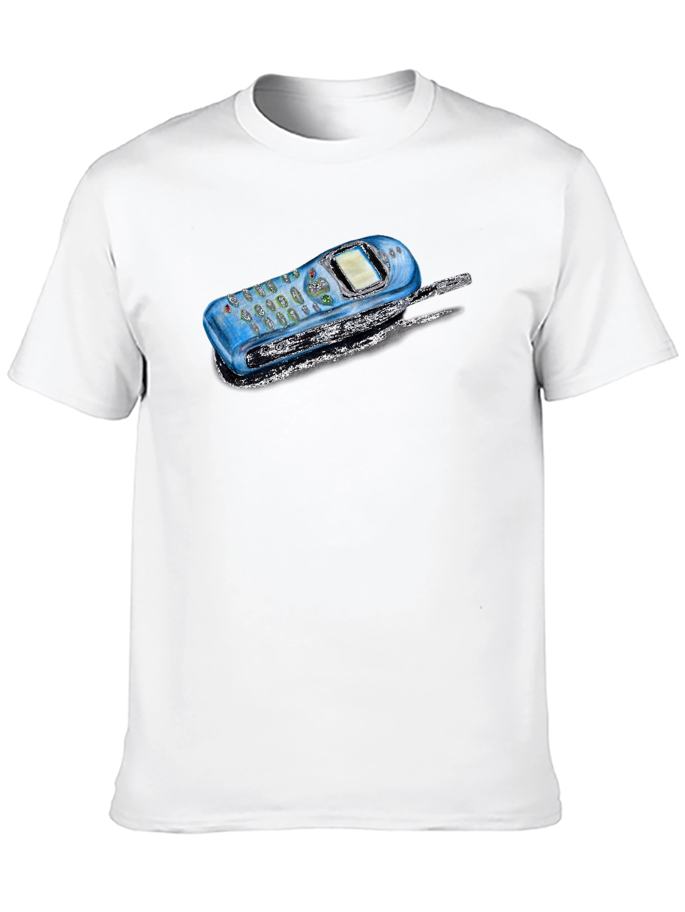 Retro Phone Graphic T-Shirt