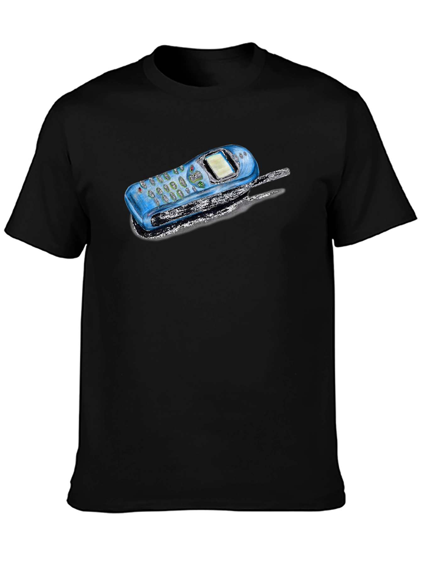 Retro Phone Graphic T-Shirt