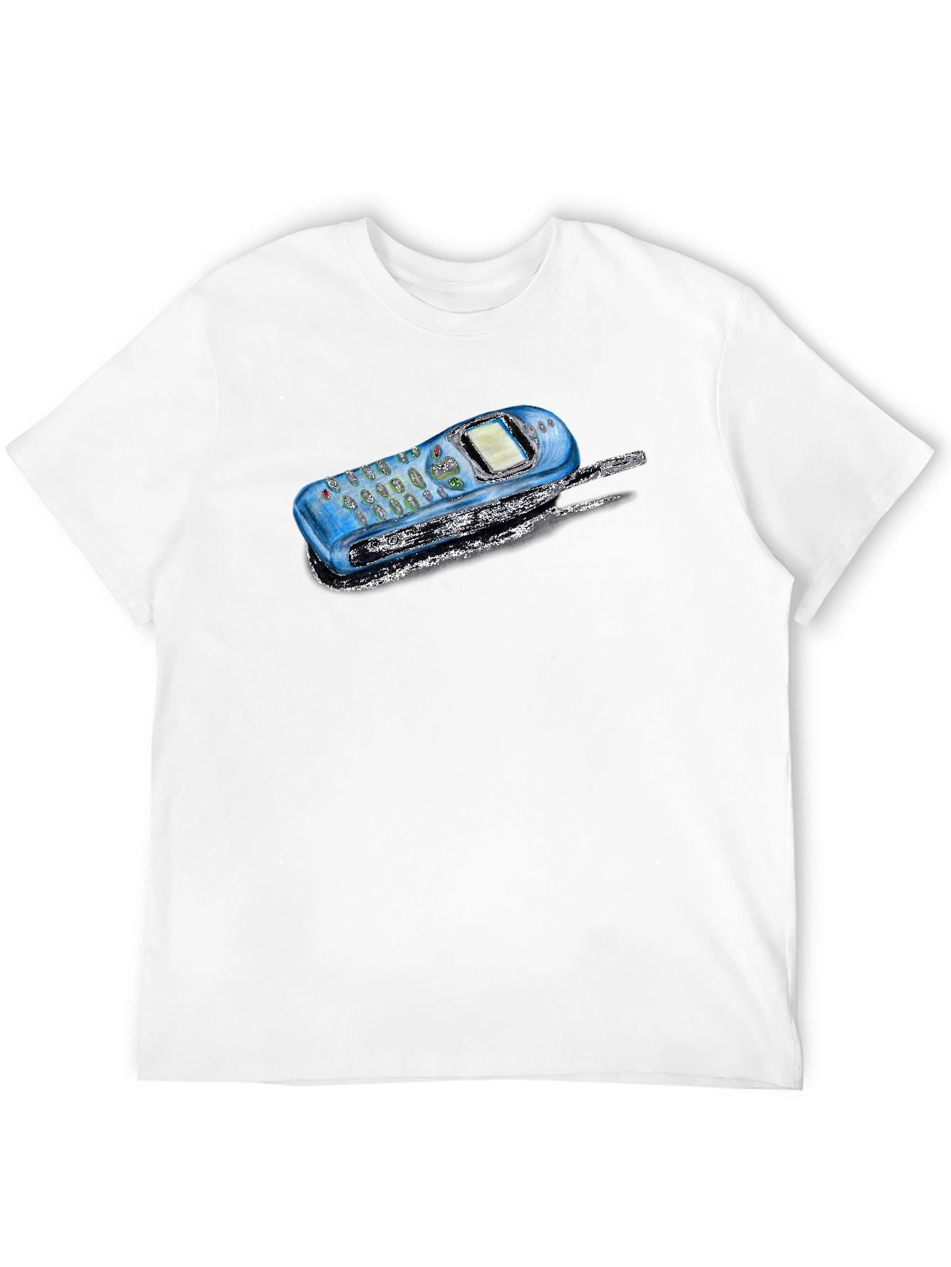 Retro Phone Graphic T-Shirt
