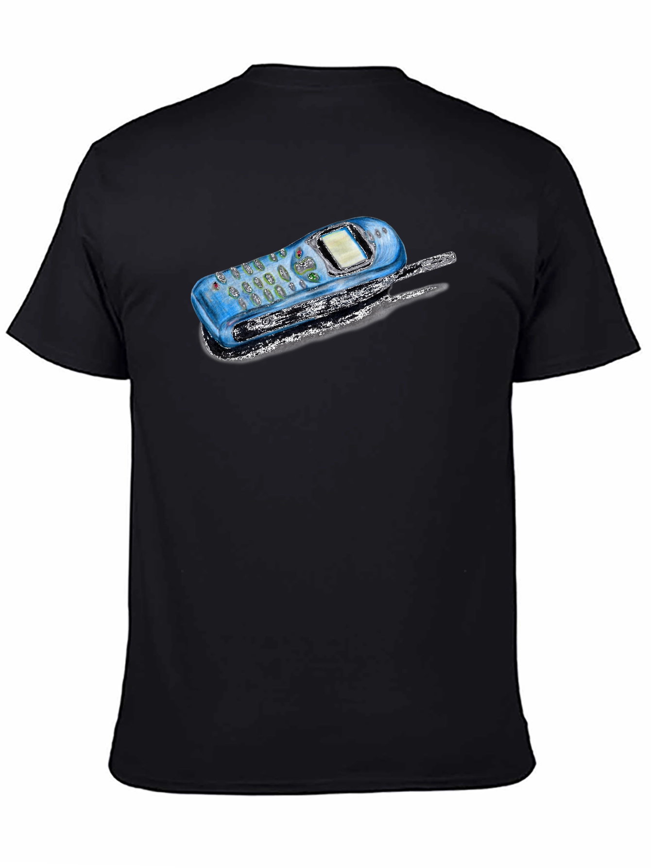 Retro Phone Graphic T-Shirt