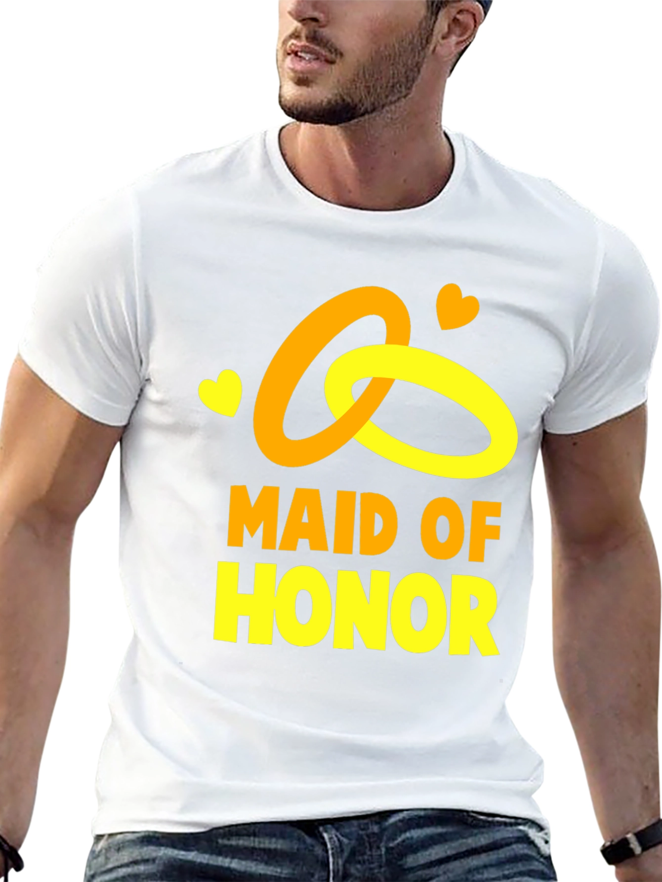 Maid of Honor Wedding T-Shirt