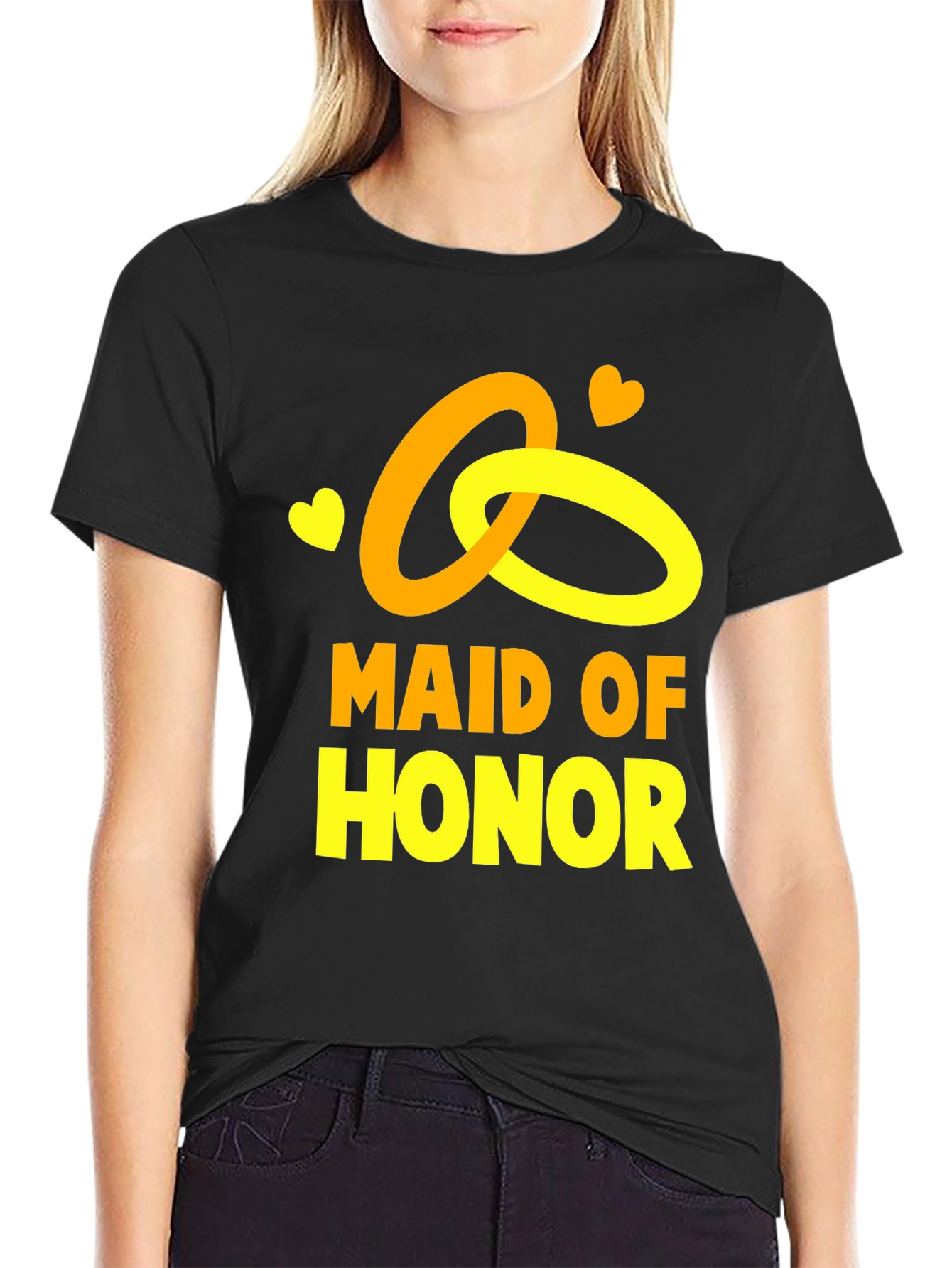 Maid of Honor Wedding T-Shirt