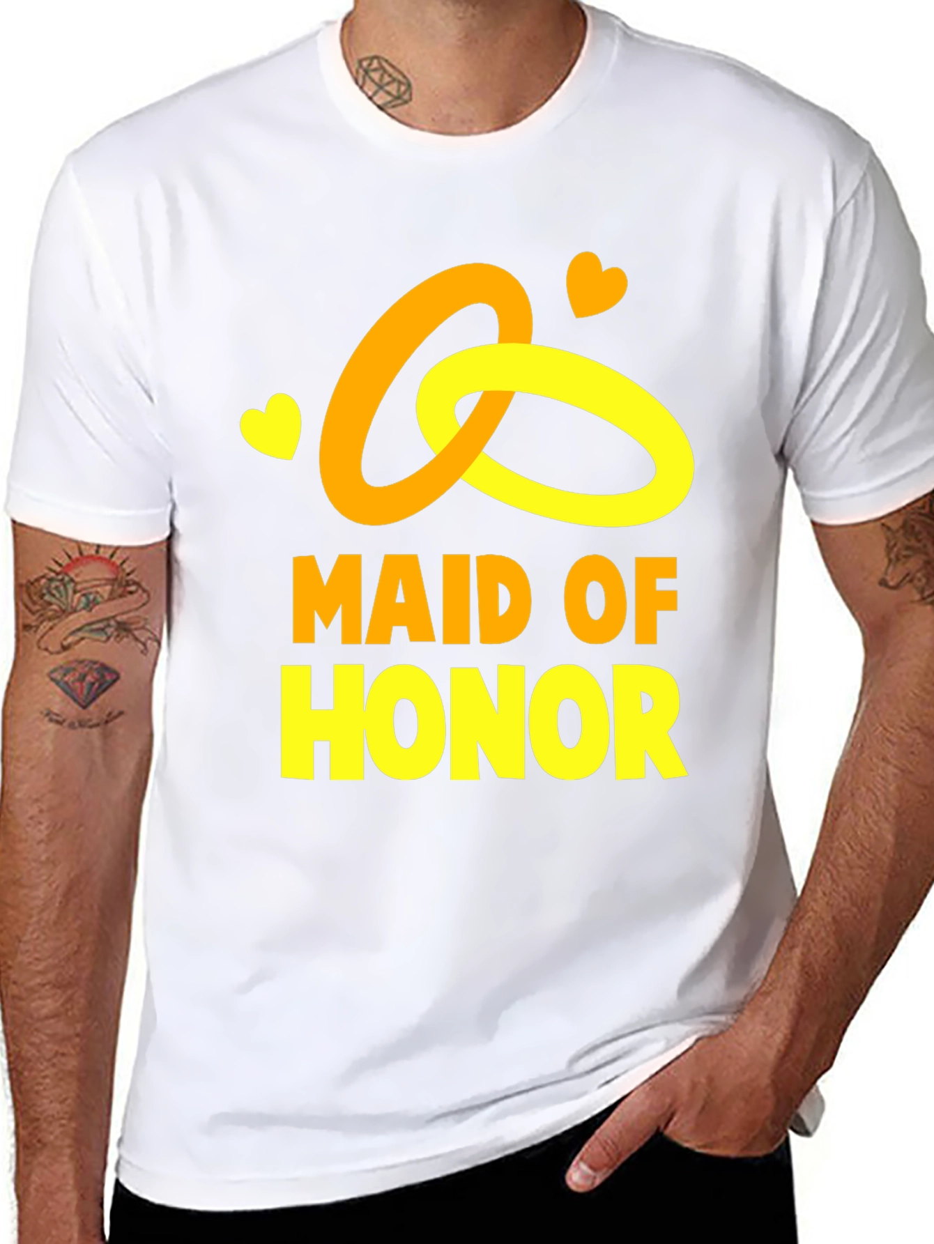 Maid of Honor Wedding T-Shirt