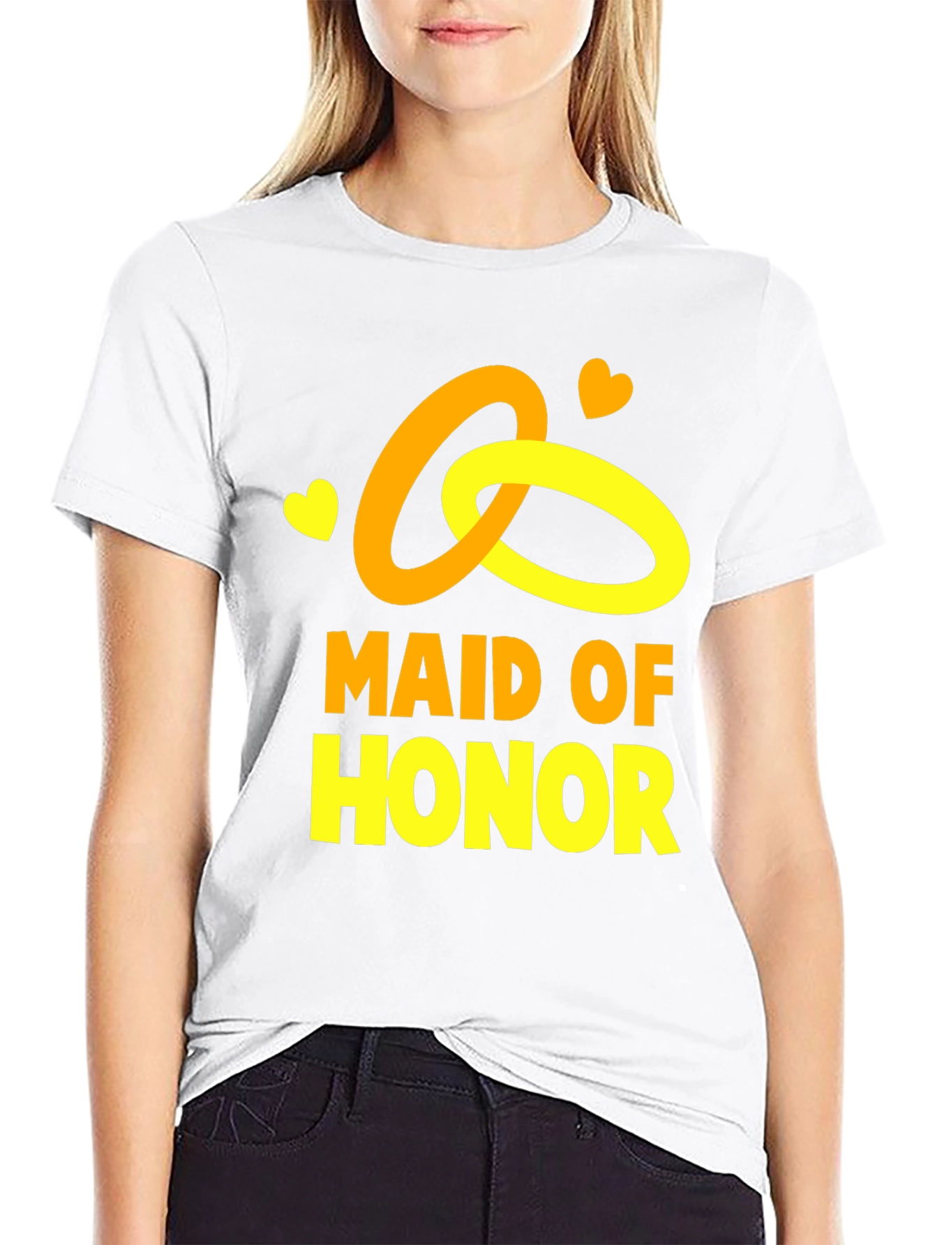 Maid of Honor Wedding T-Shirt