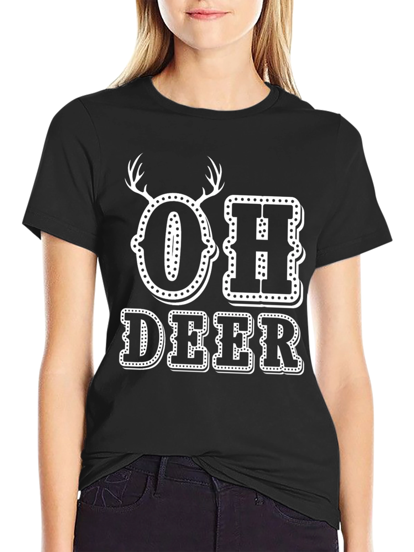 Oh Deer T-Shirt - Novelty Graphic Tee