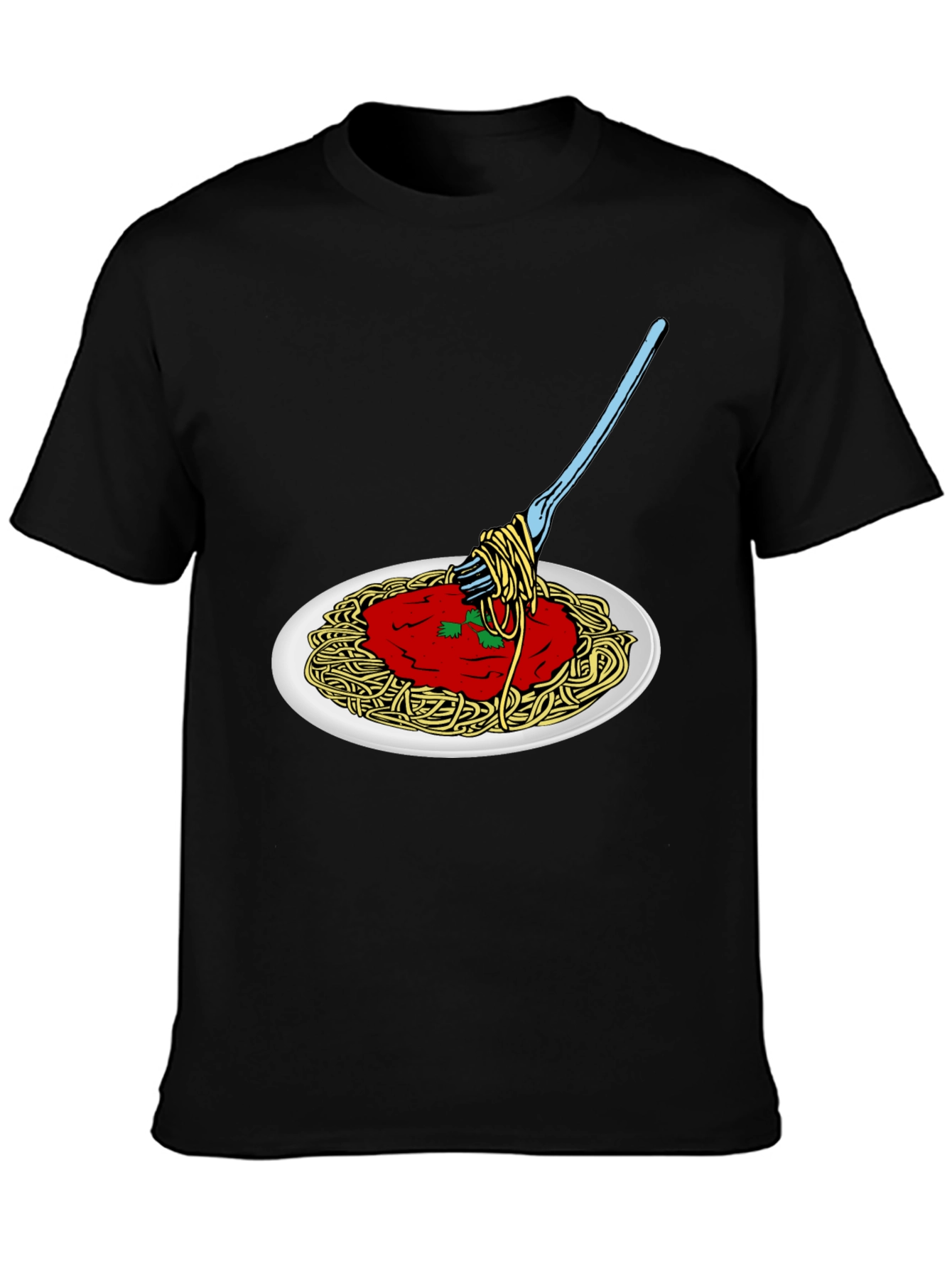 Spaghetti Graphic Tee - Foodie T-Shirt