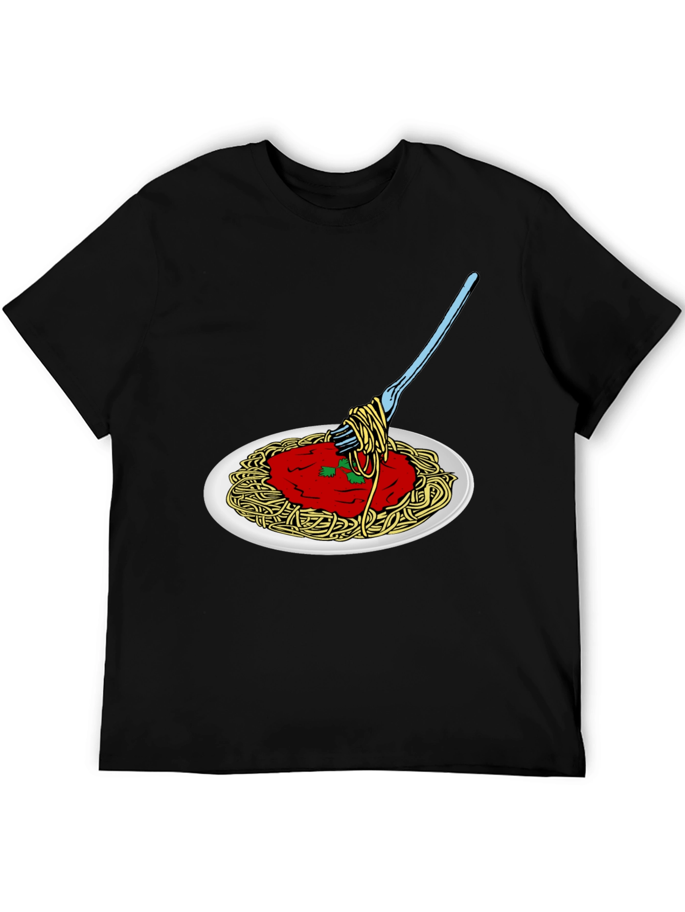 Spaghetti Graphic Tee - Foodie T-Shirt