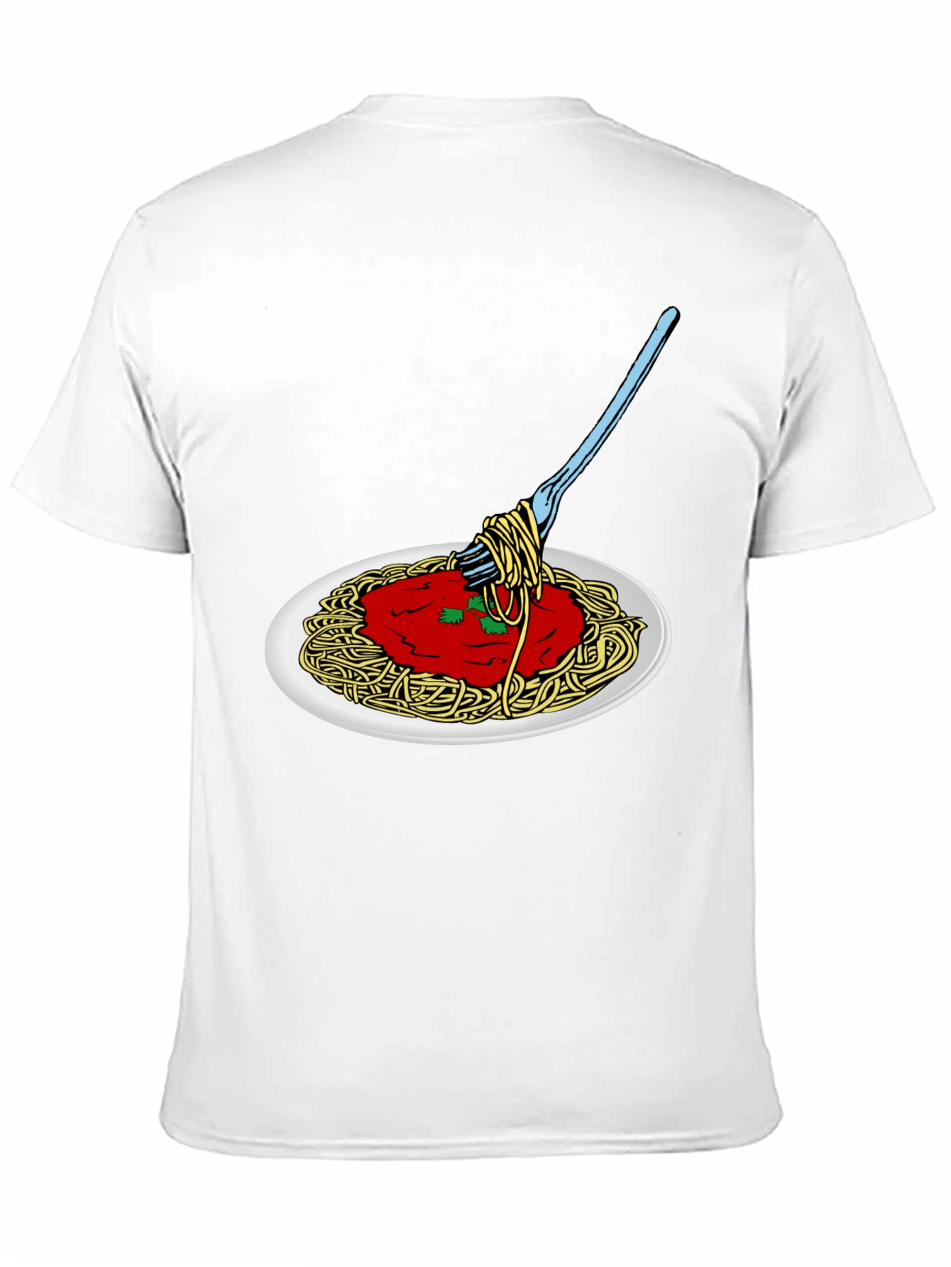 Spaghetti Graphic Tee - Foodie T-Shirt