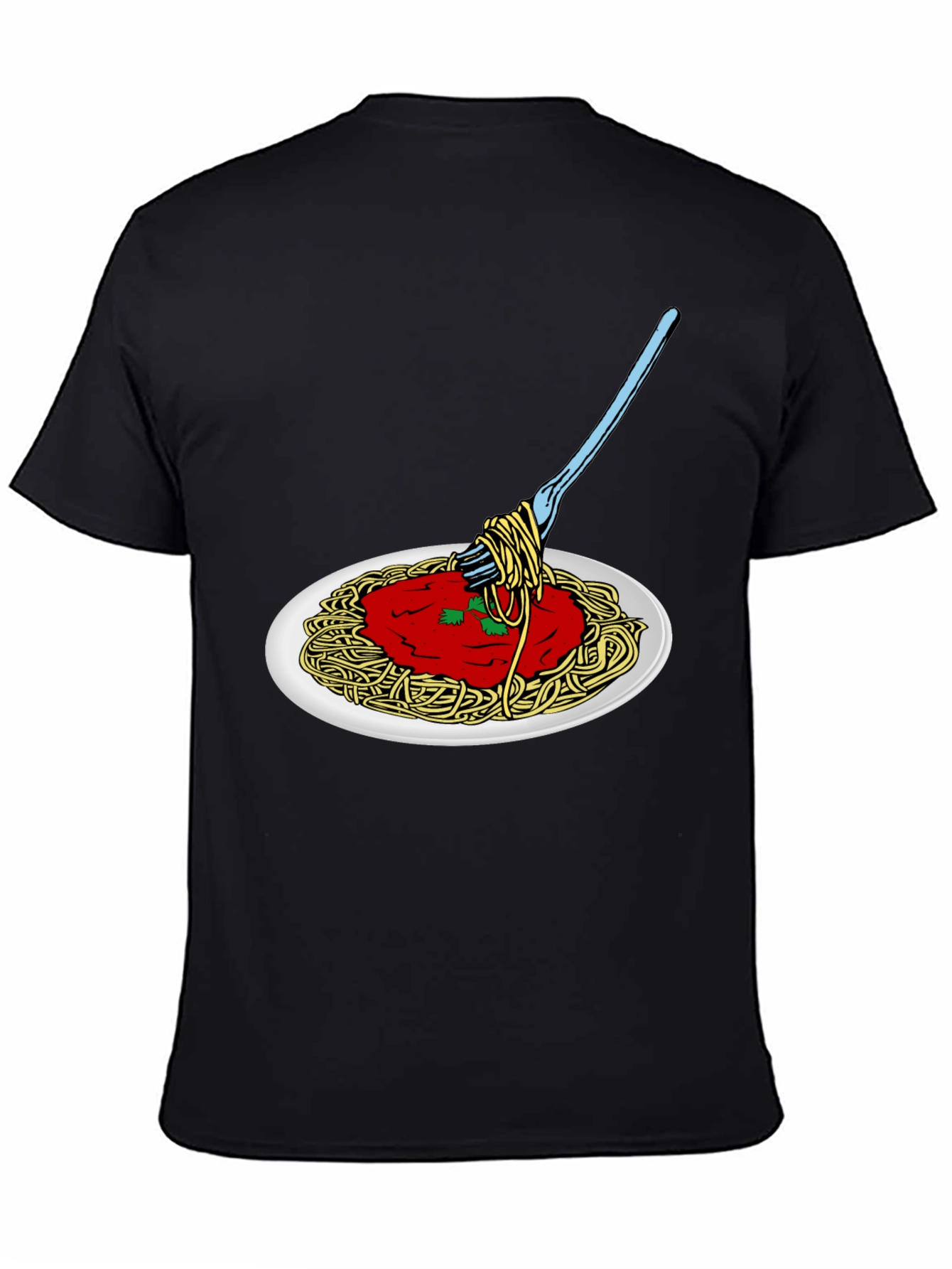 Spaghetti Graphic Tee - Foodie T-Shirt