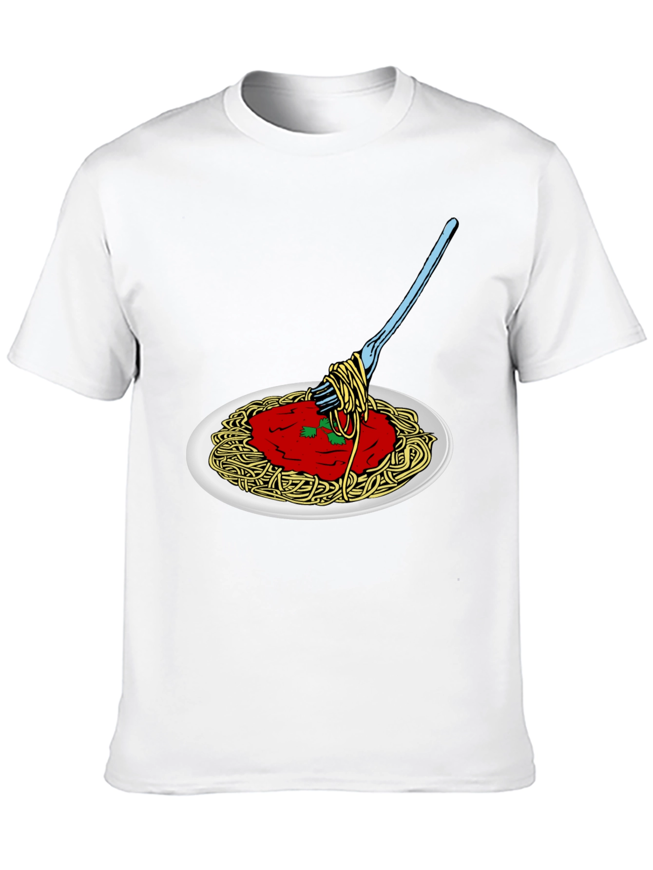 Spaghetti Graphic Tee - Foodie T-Shirt