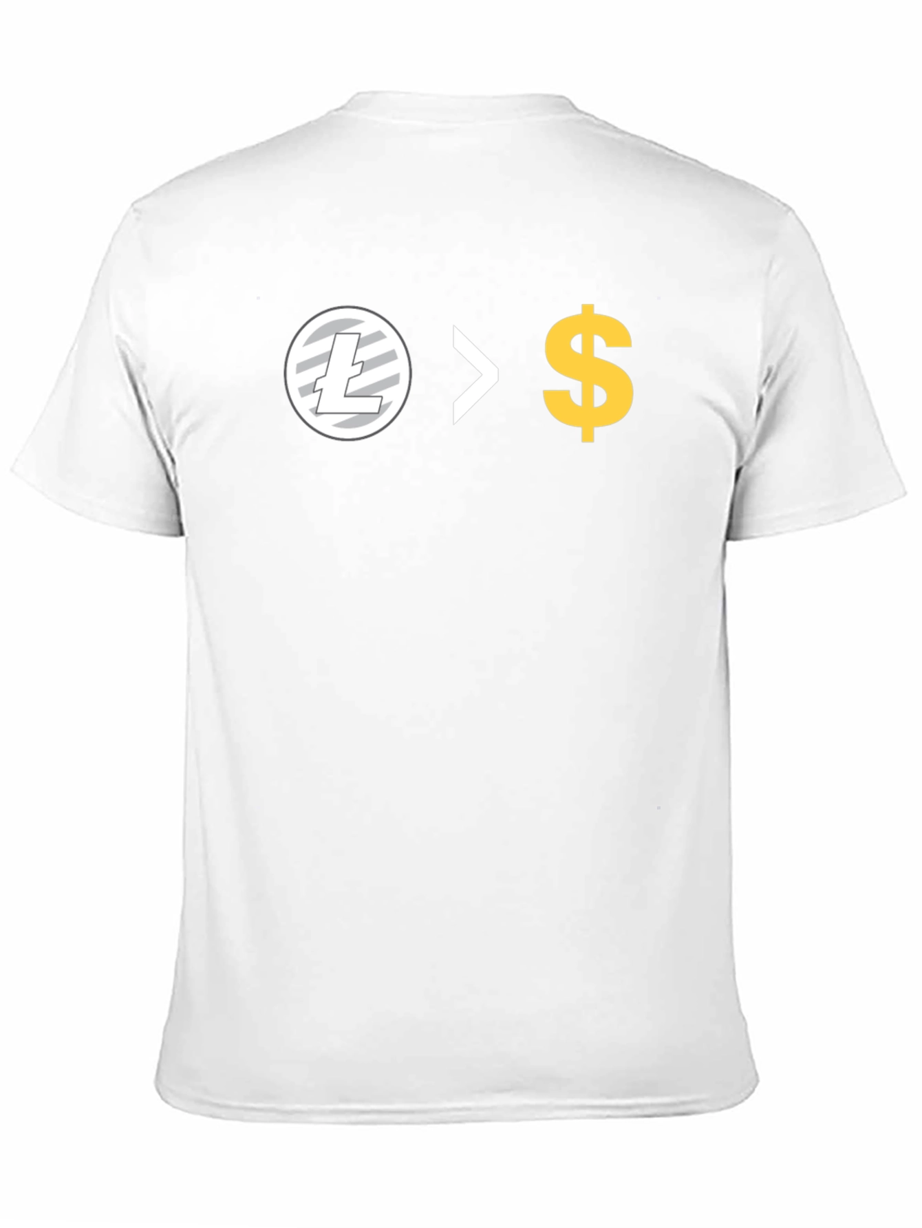 Litecoin > Dollar Black T-Shirt