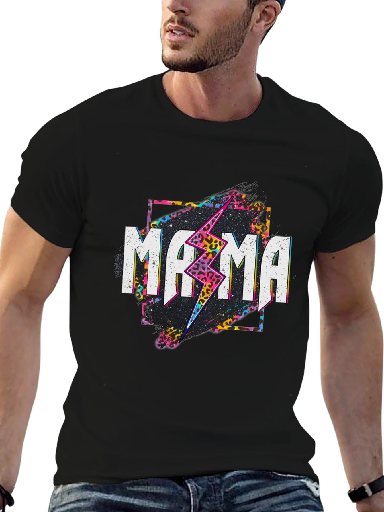 Retro Mama Graphic Tee - Rocker Style