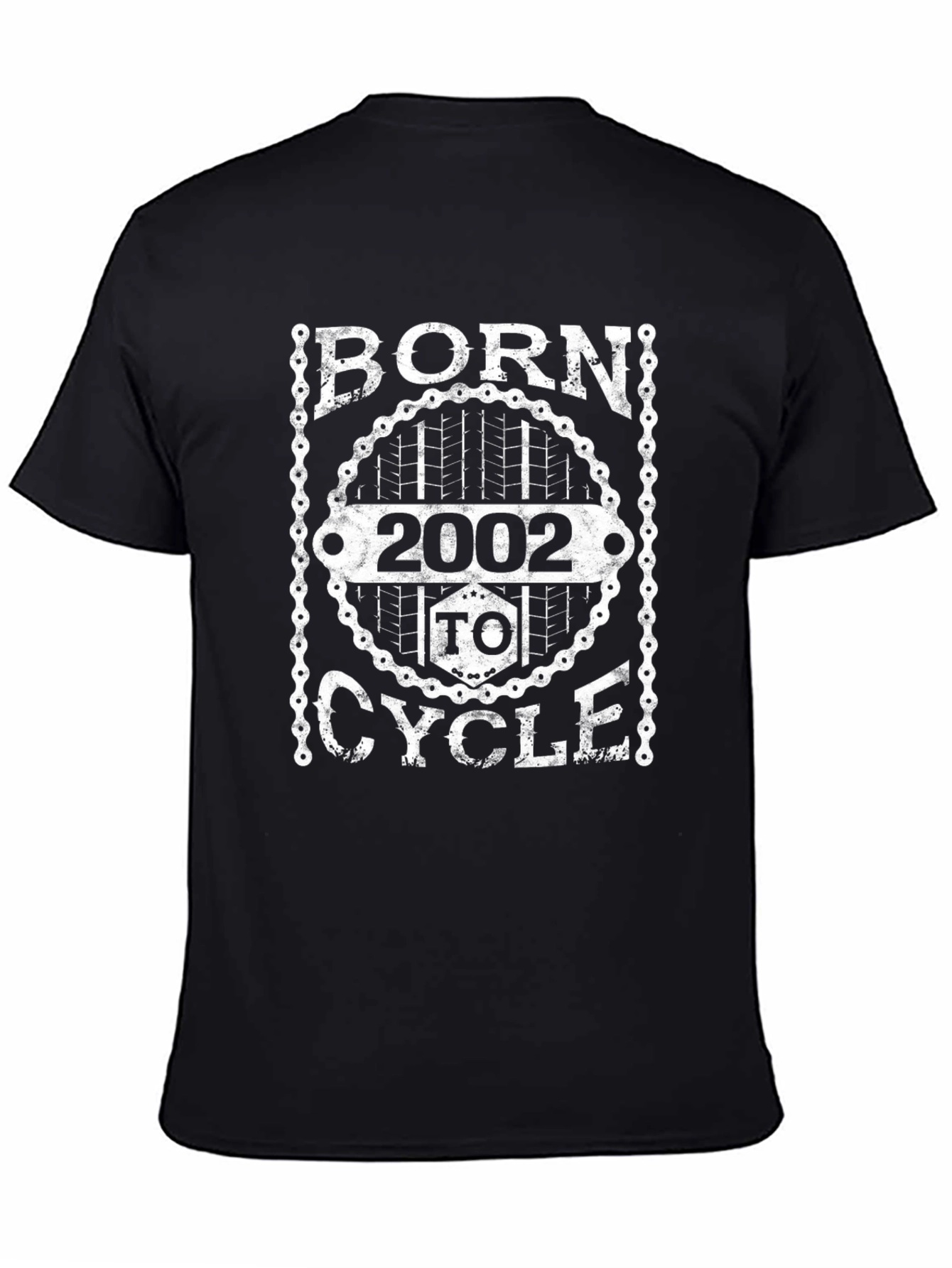 Born 2002 To Cycle T-Shirt | Unisex Tee