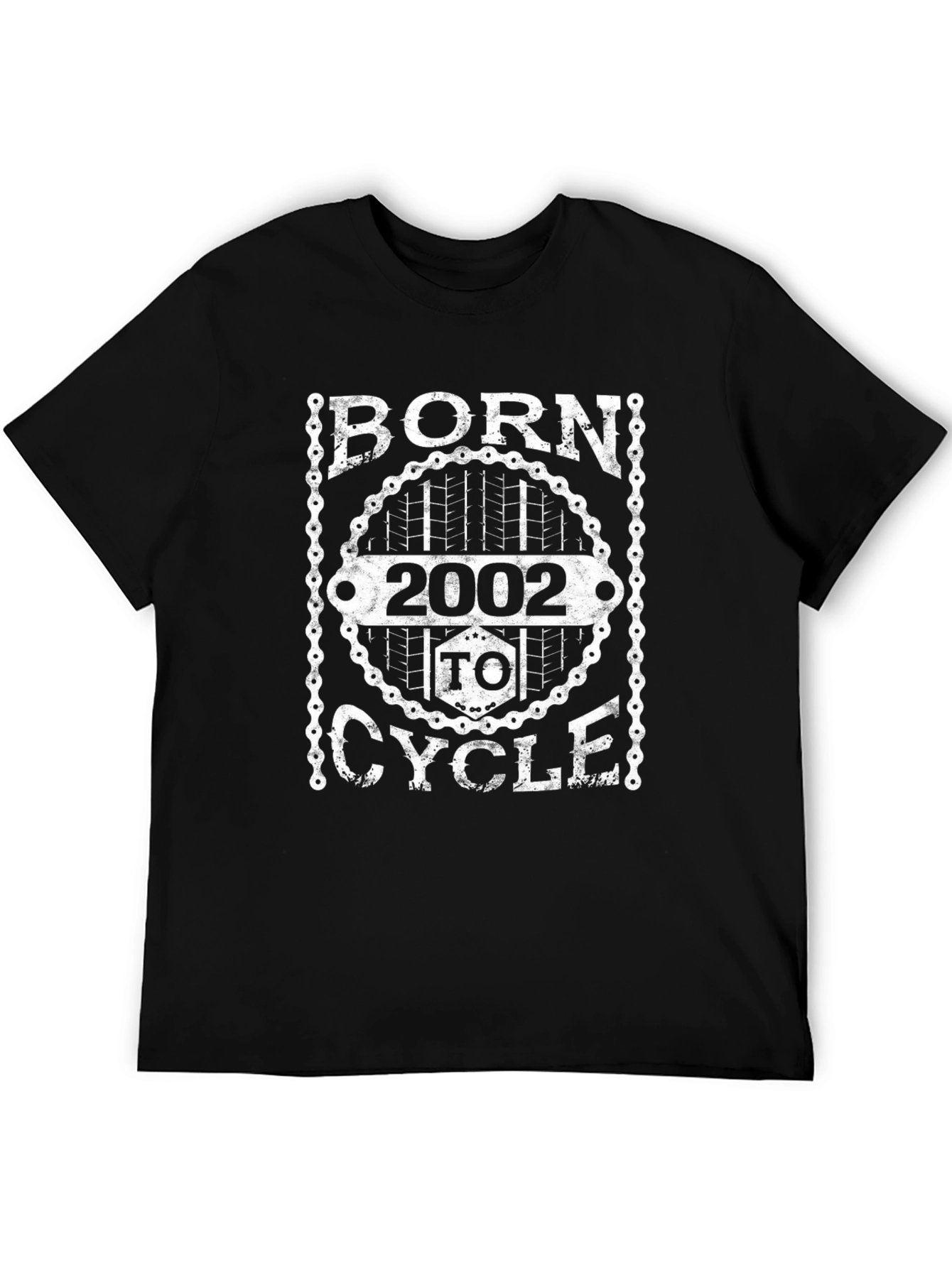 Born 2002 To Cycle T-Shirt | Unisex Tee