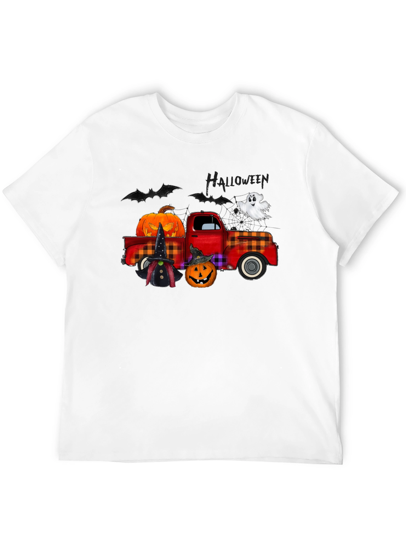 Halloween Truck Graphic T-Shirt