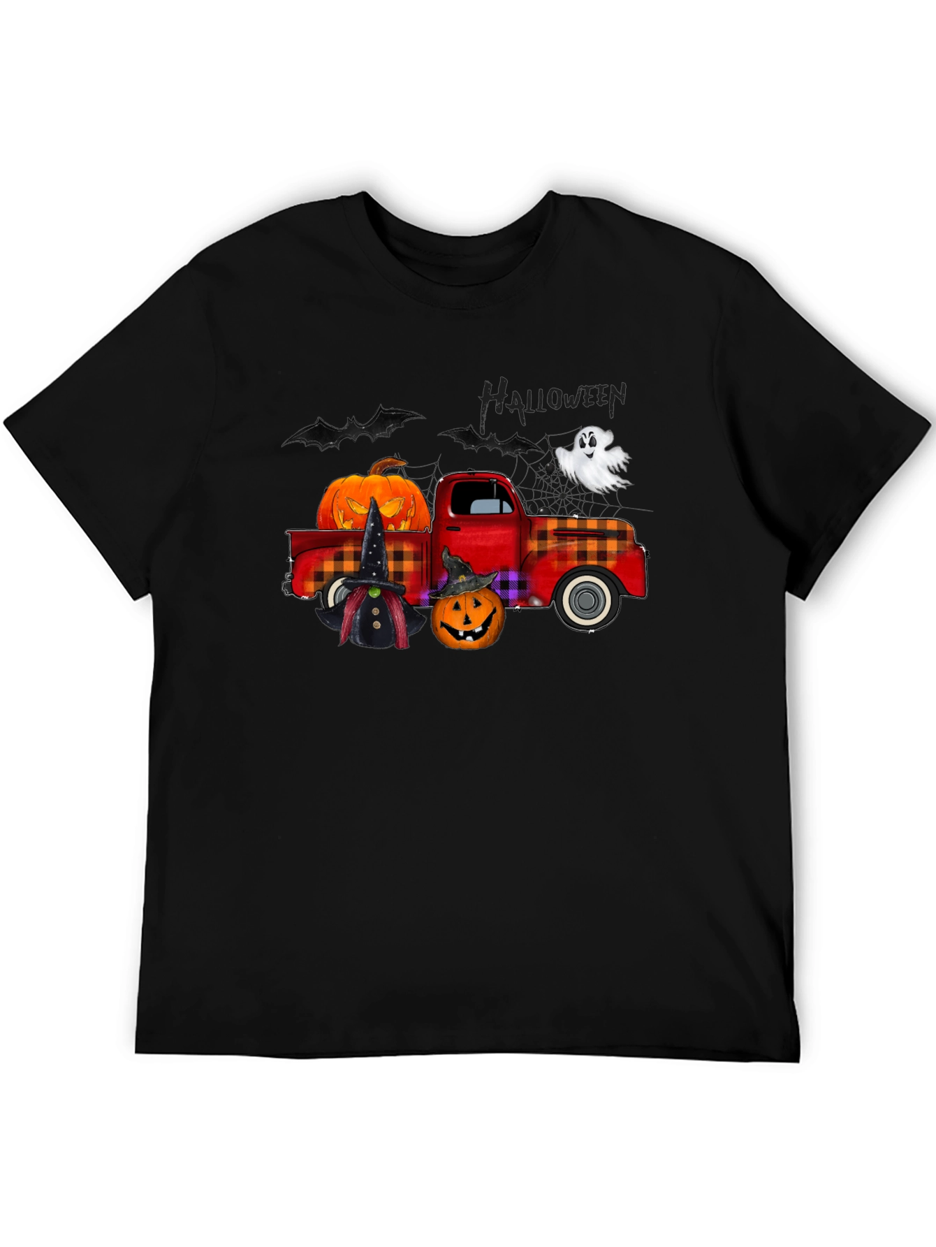 Halloween Truck Graphic T-Shirt