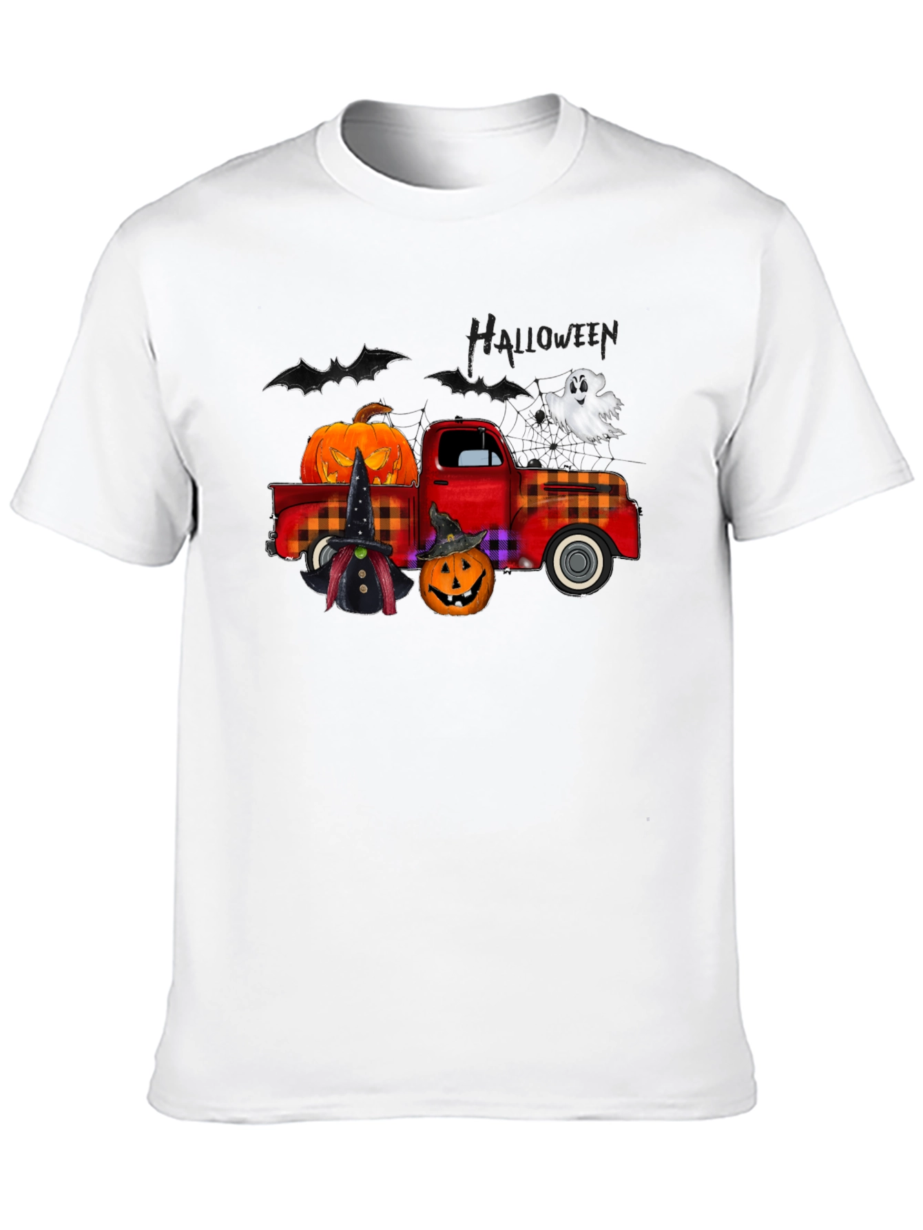 Halloween Truck Graphic T-Shirt
