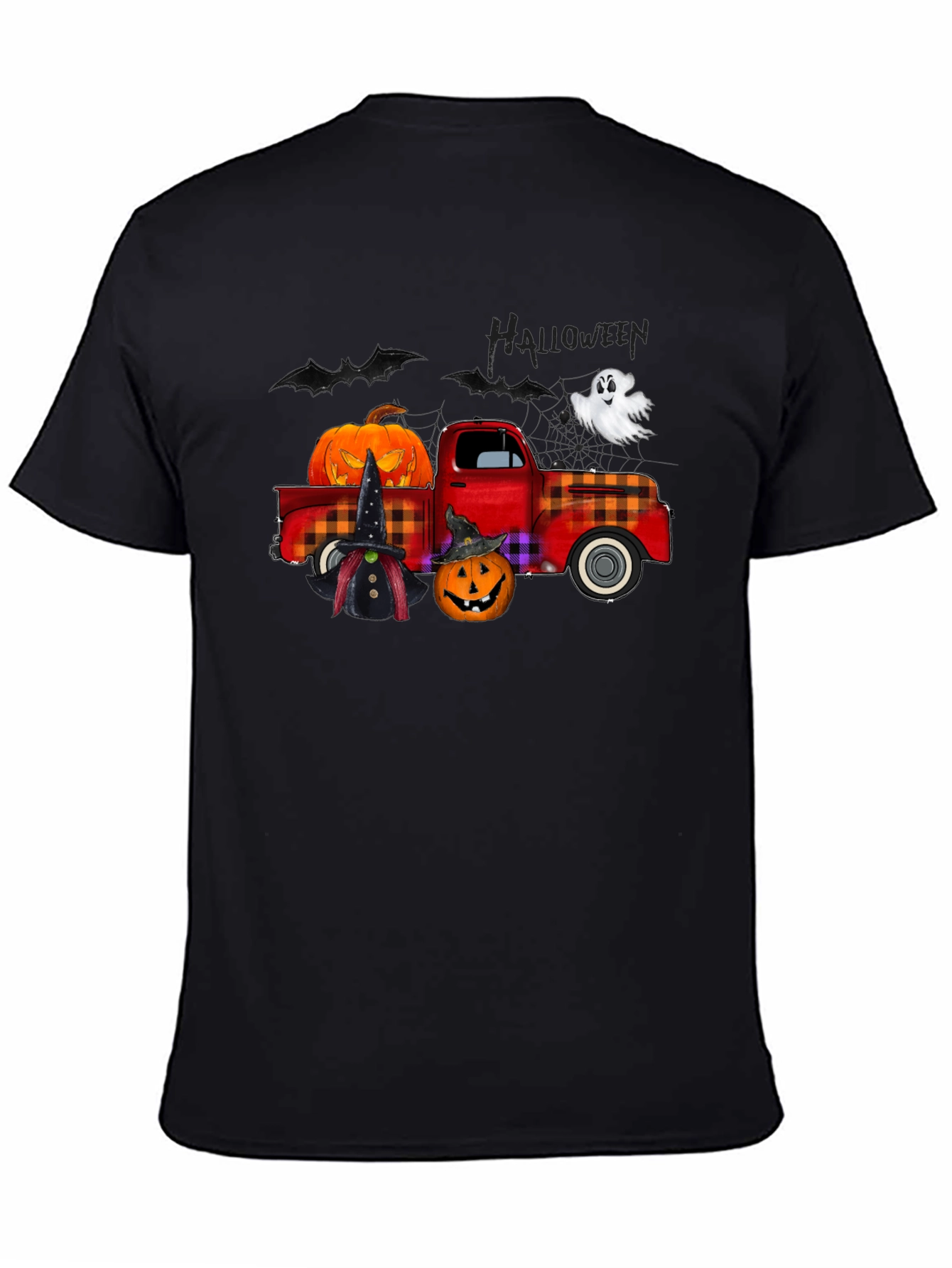Halloween Truck Graphic T-Shirt