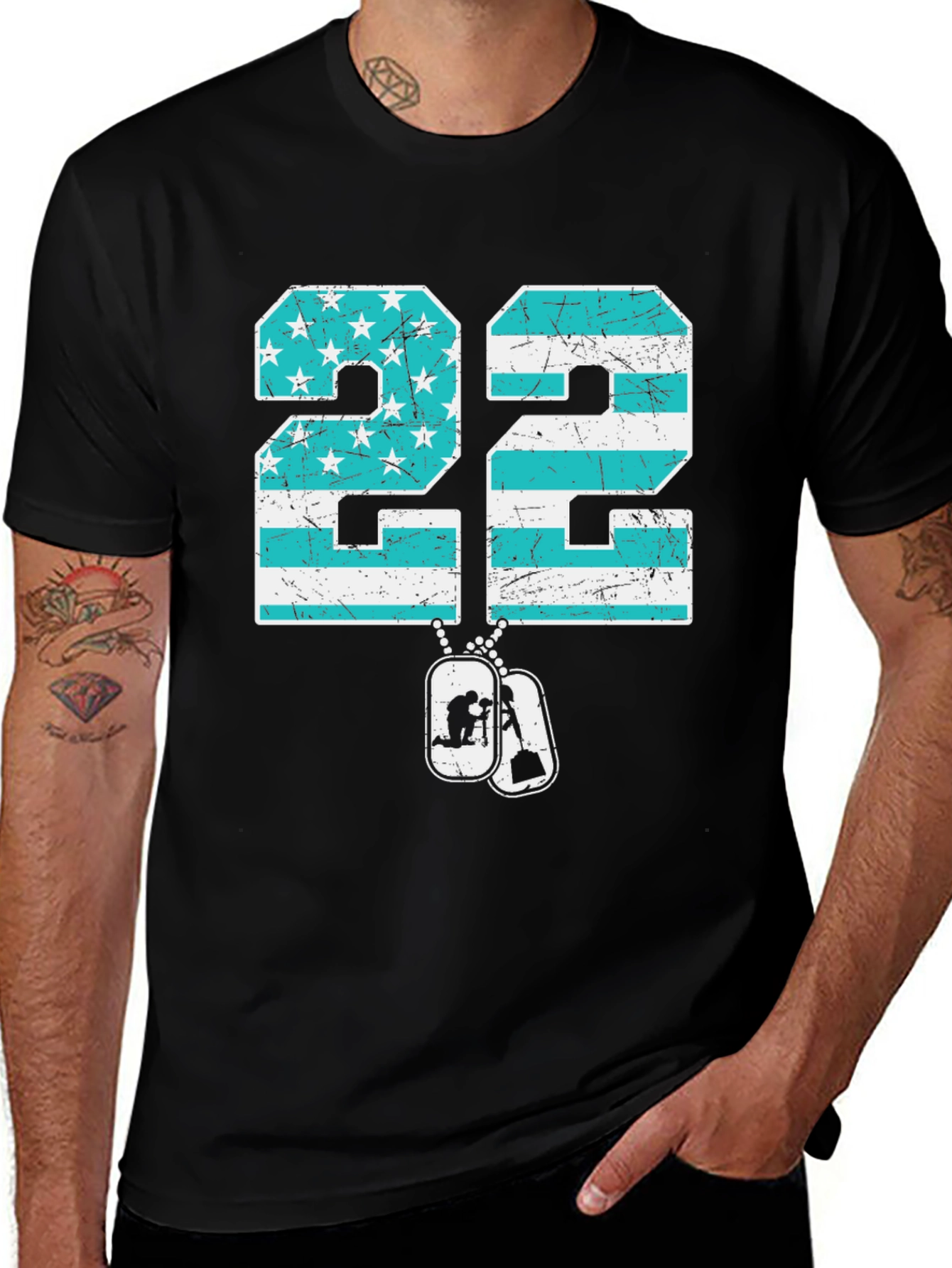 Patriotic 22 Veteran T-Shirt
