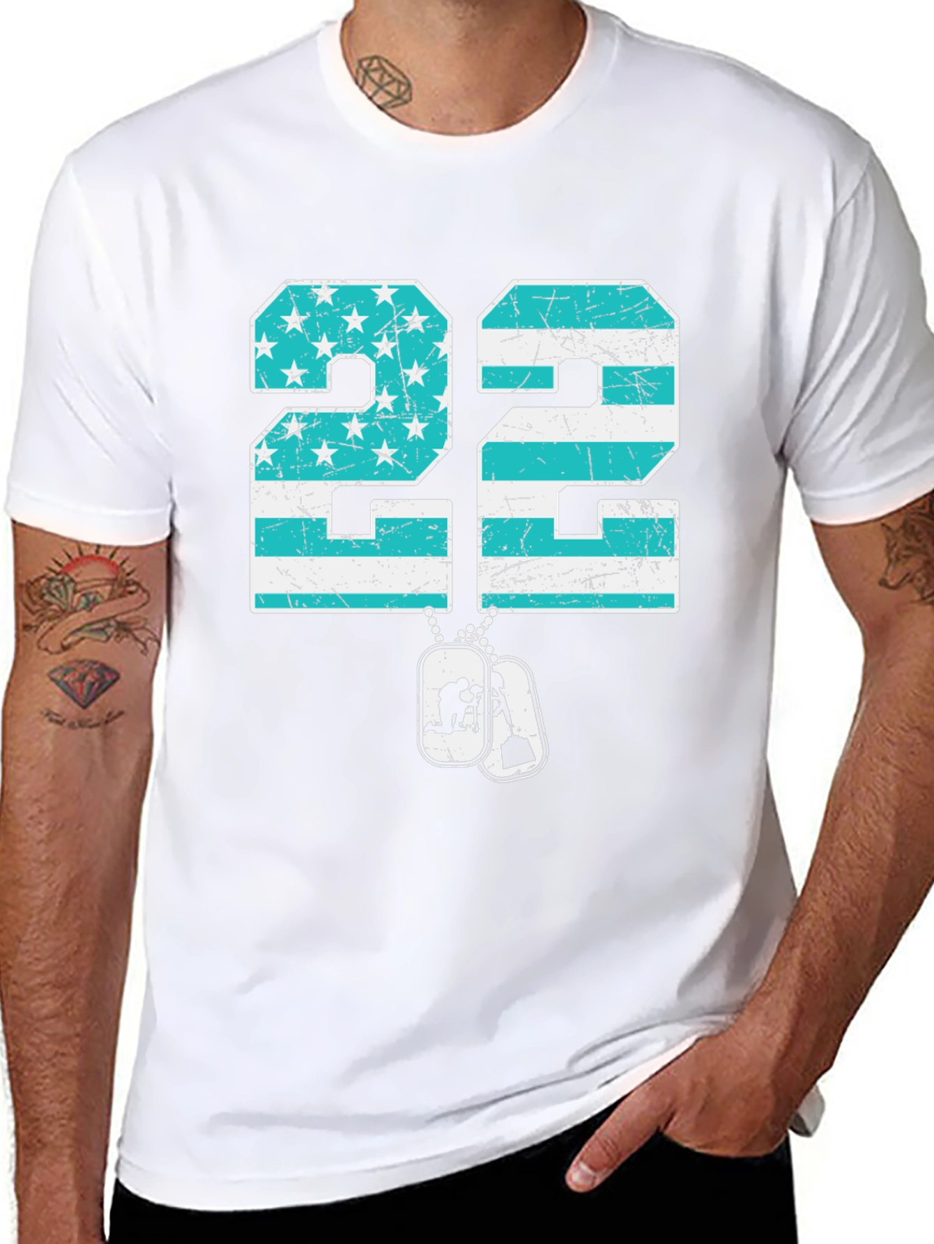 Patriotic 22 Veteran T-Shirt