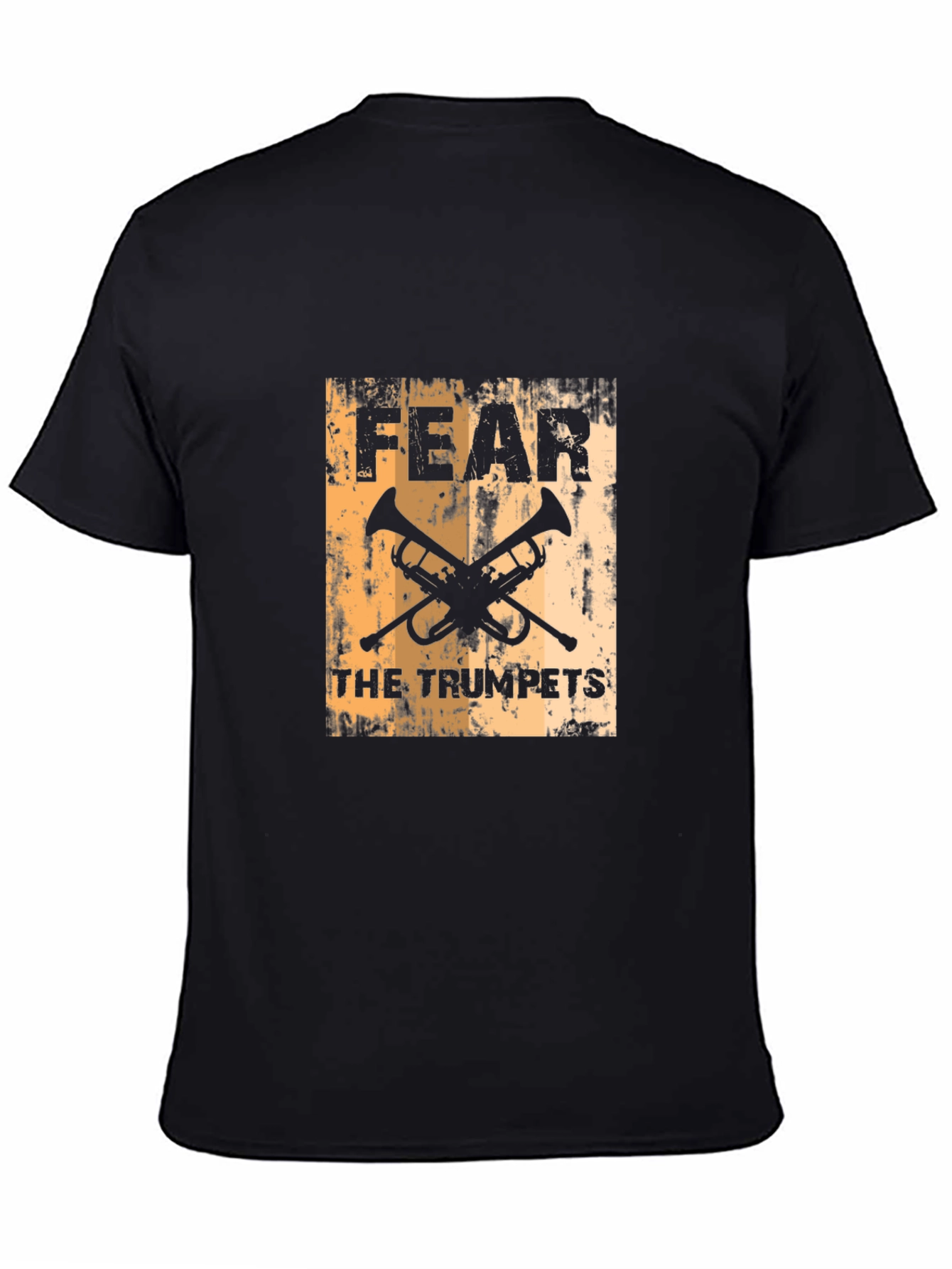 Fear the Trumpets Black Graphic Tee
