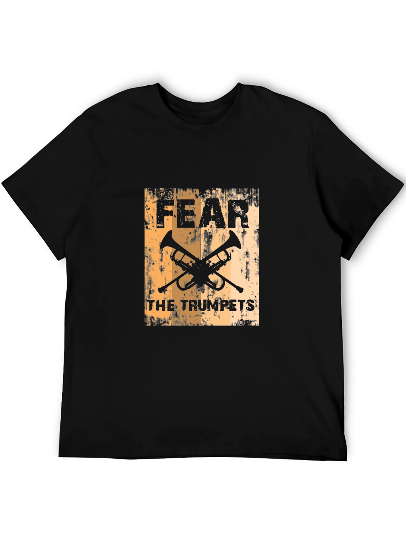 Fear the Trumpets Black Graphic Tee
