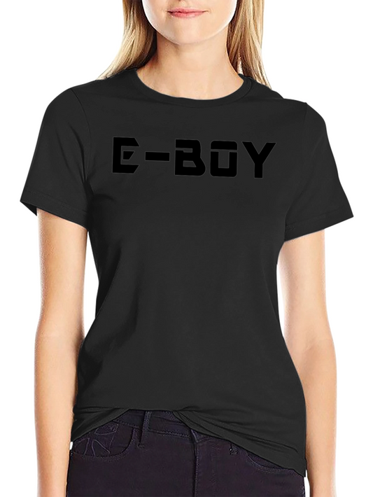 E-Boy Graphic Tee - Black Unisex T-Shirt