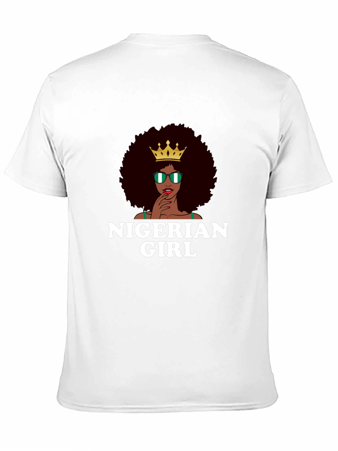 Nigerian Girl T-Shirt - Afro Queen Tee