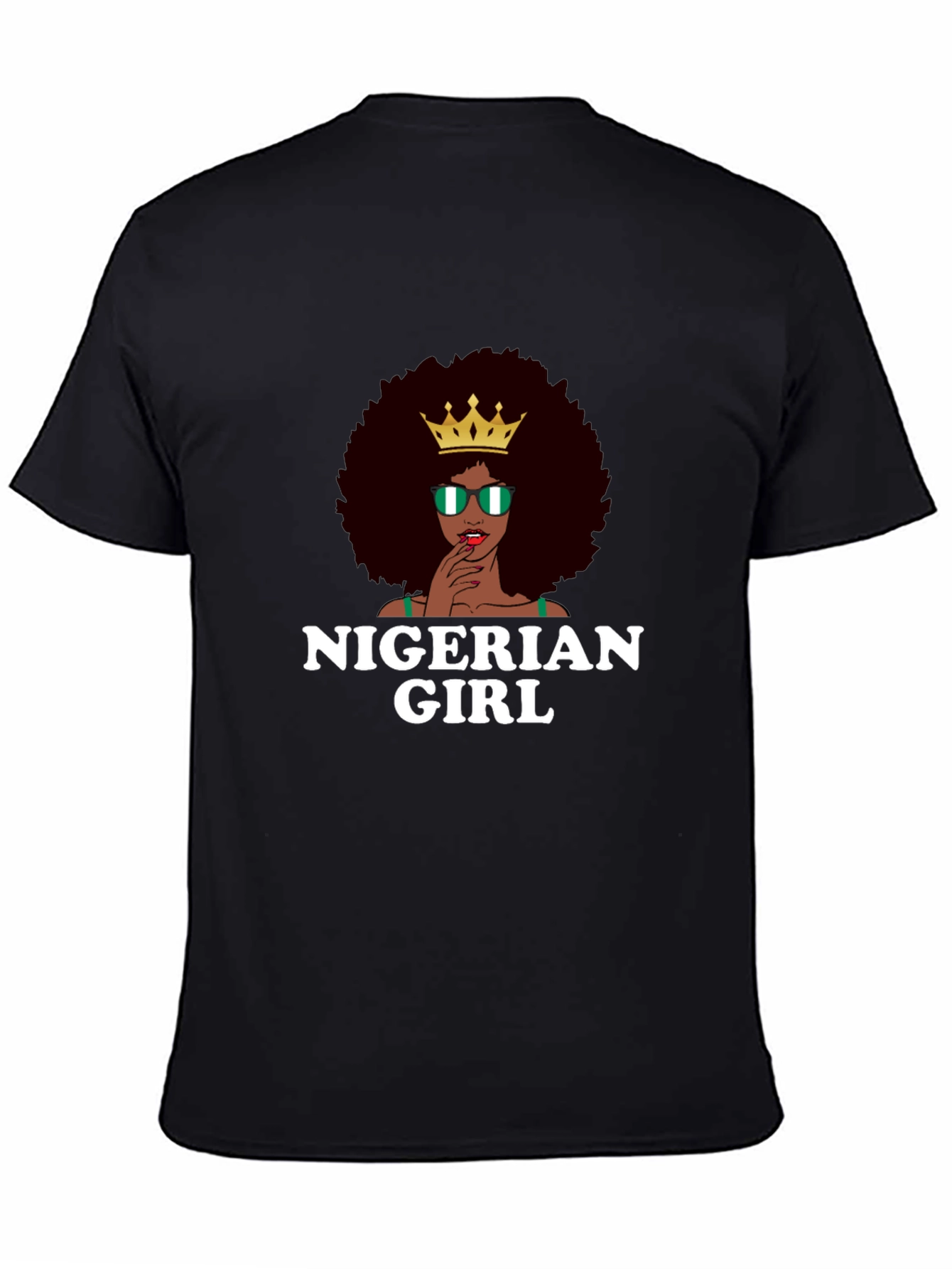 Nigerian Girl T-Shirt - Afro Queen Tee