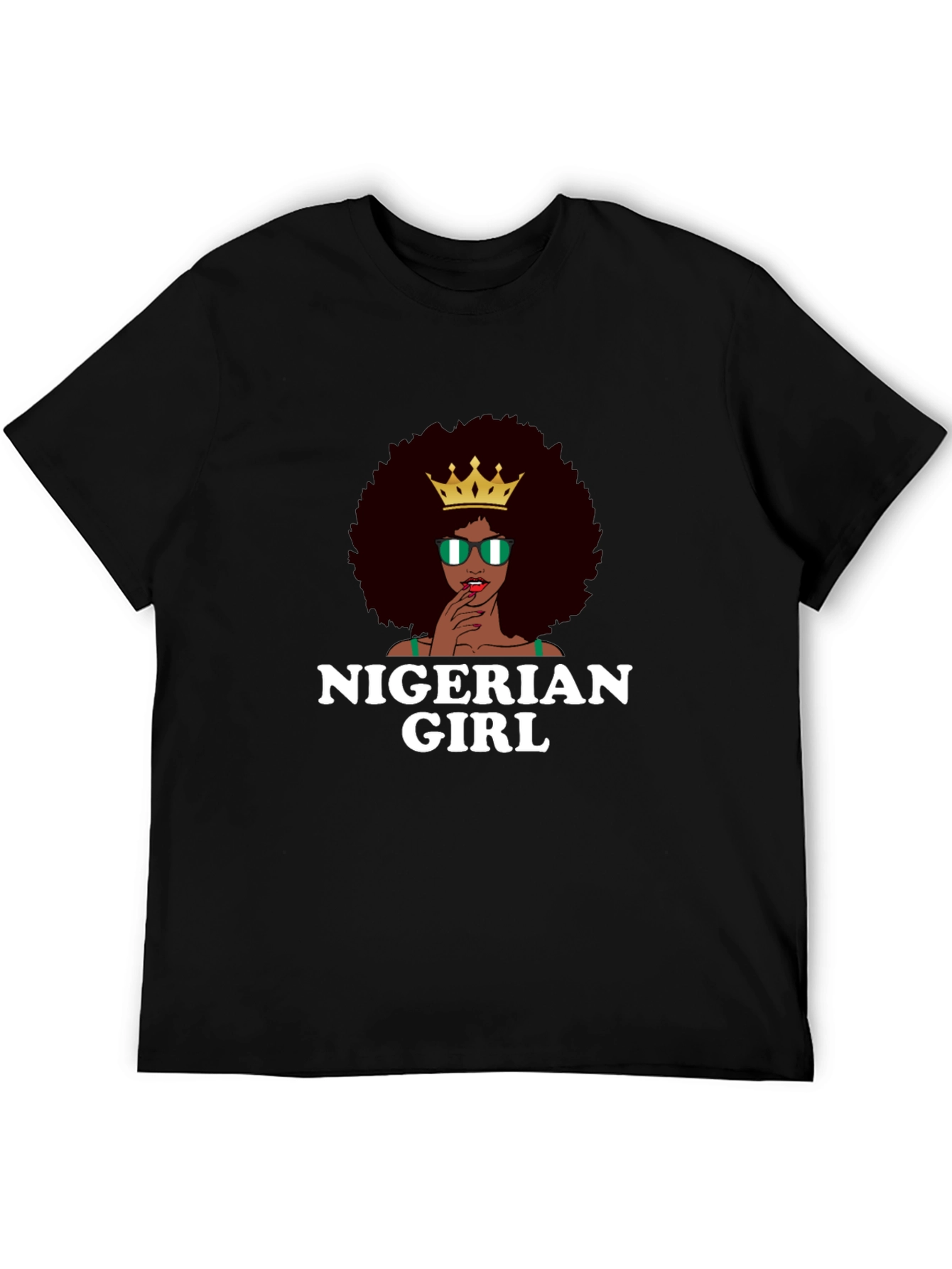 Nigerian Girl T-Shirt - Afro Queen Tee