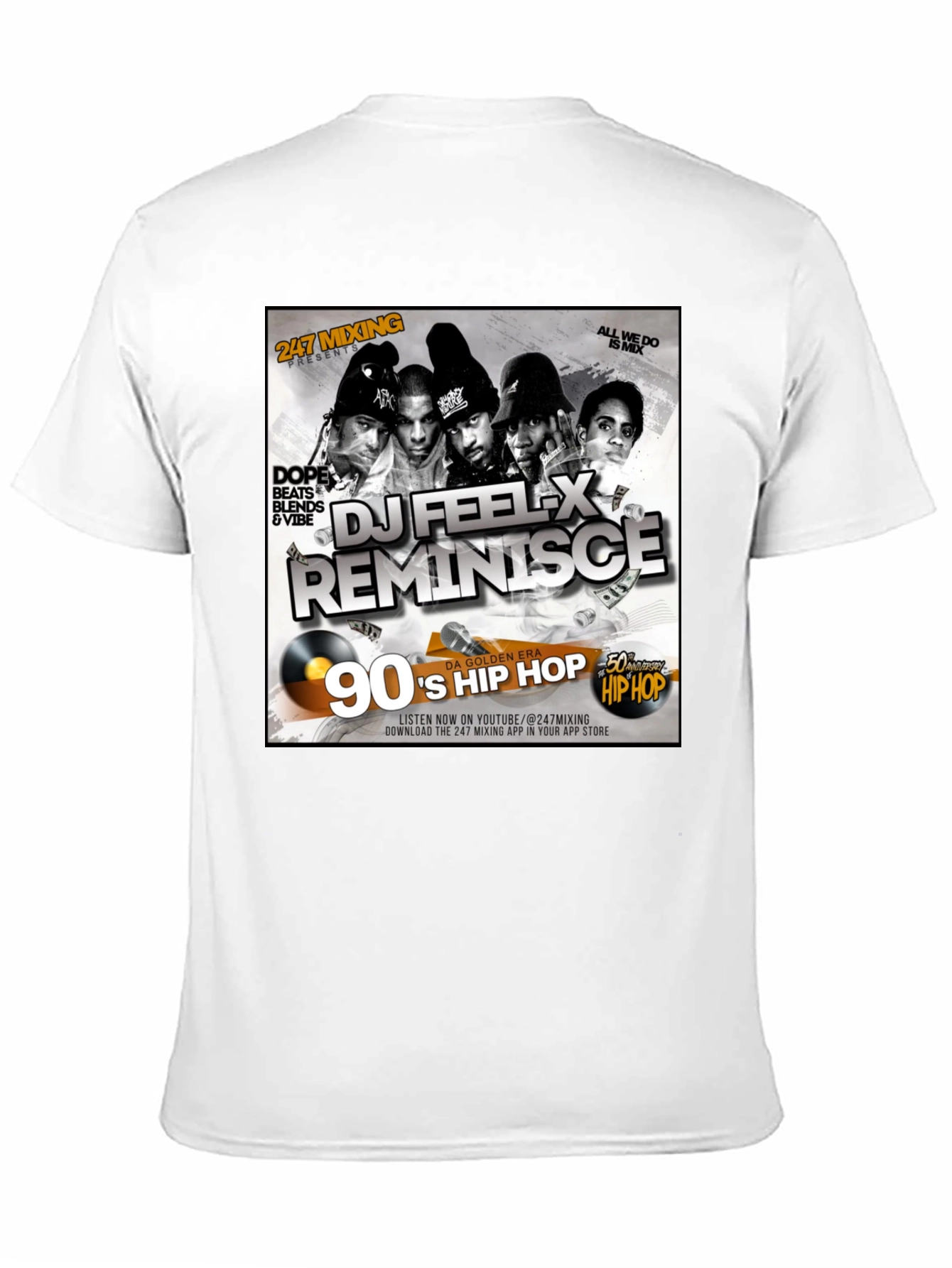 DJ Feel-X 90s Hip Hop T-Shirt