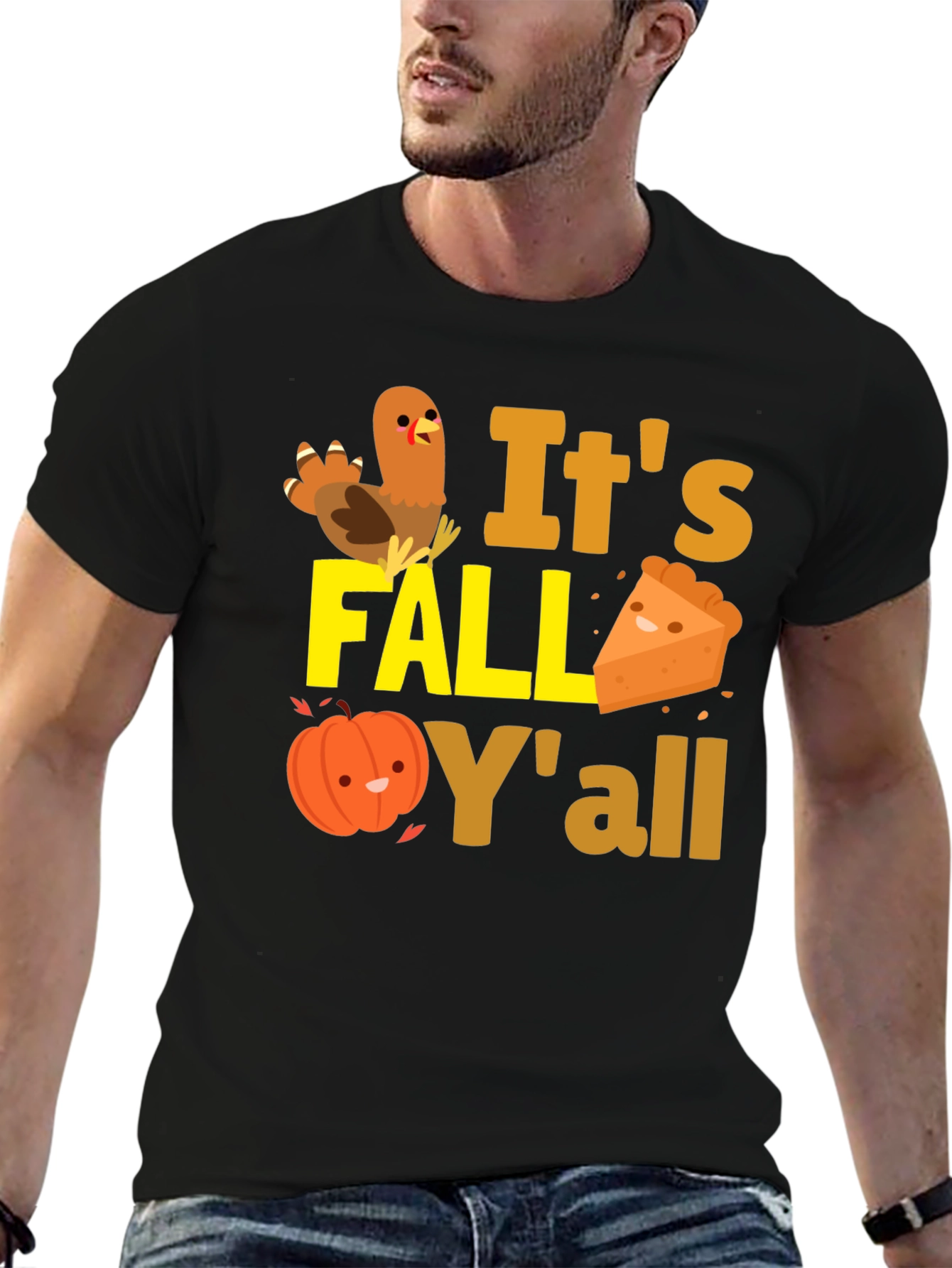 Its Fall Yall Thanksgiving T-Shirt