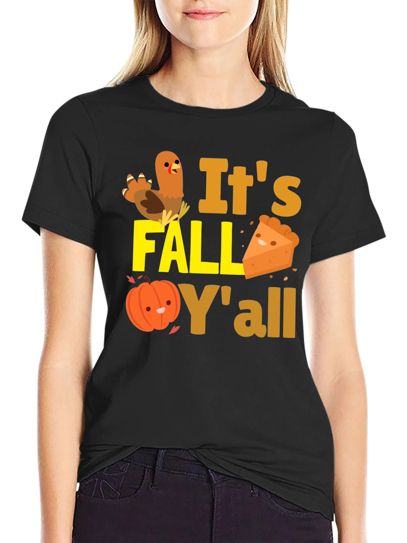 Its Fall Yall Thanksgiving T-Shirt