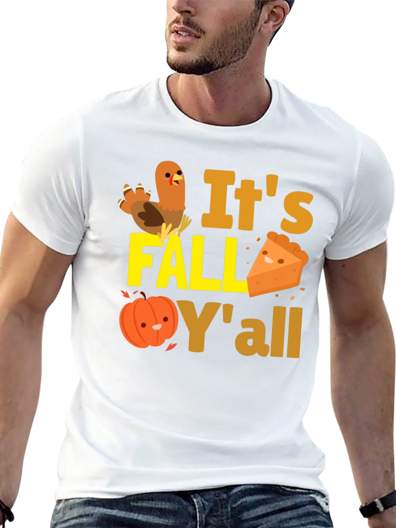 Its Fall Yall Thanksgiving T-Shirt