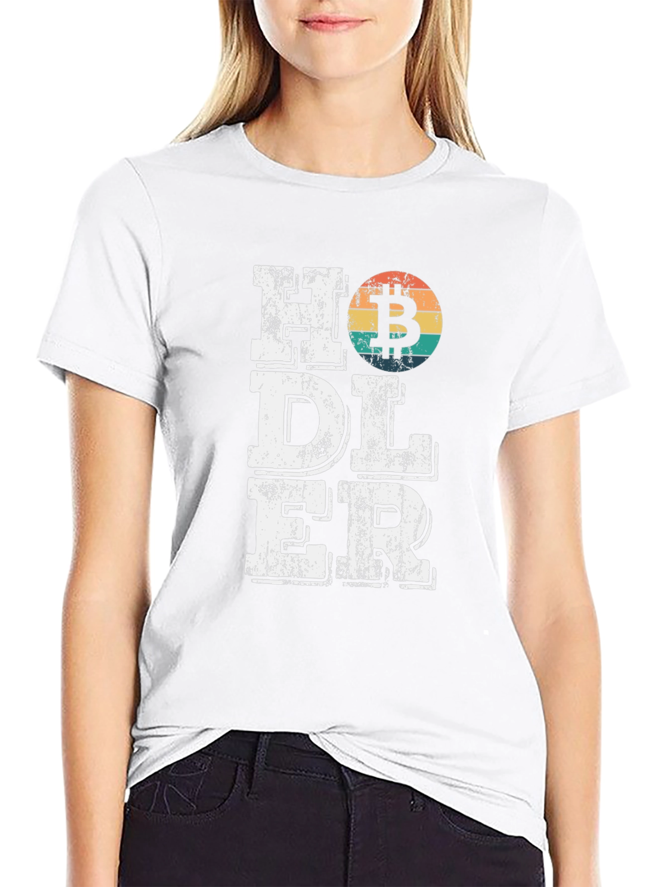 HODLER Bitcoin Crypto T-Shirt - Black