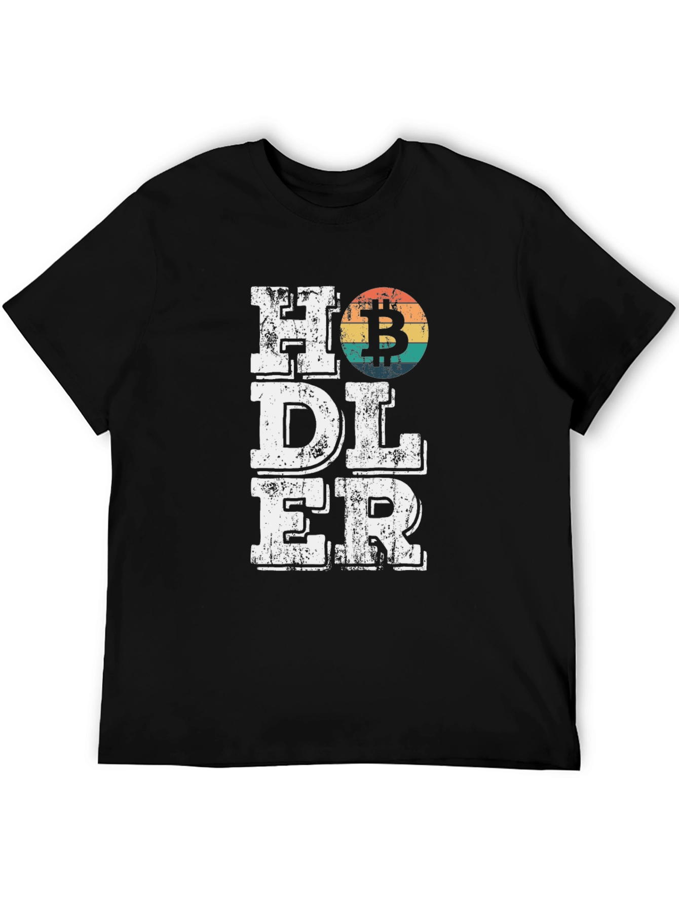 HODLER Bitcoin Crypto T-Shirt - Black