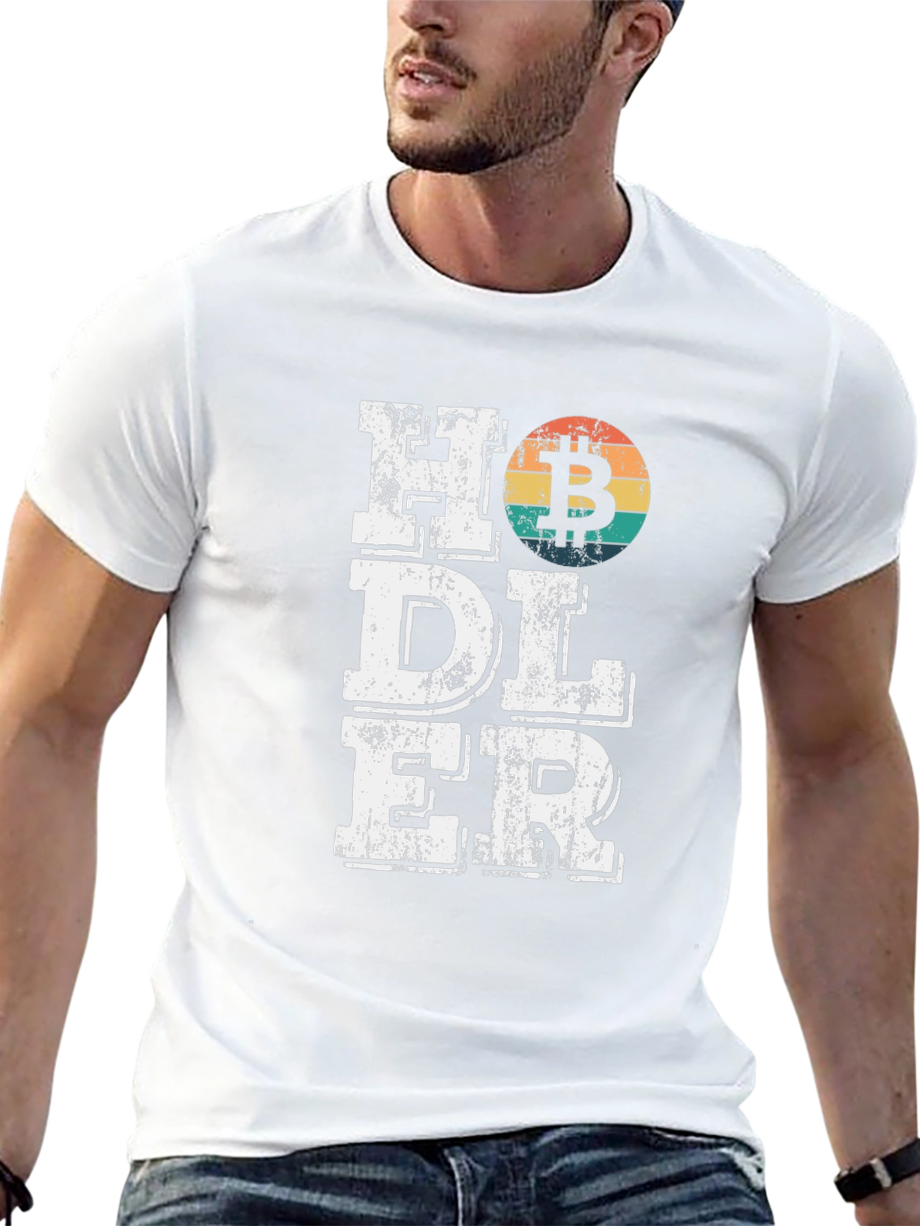 HODLER Bitcoin Crypto T-Shirt - Black