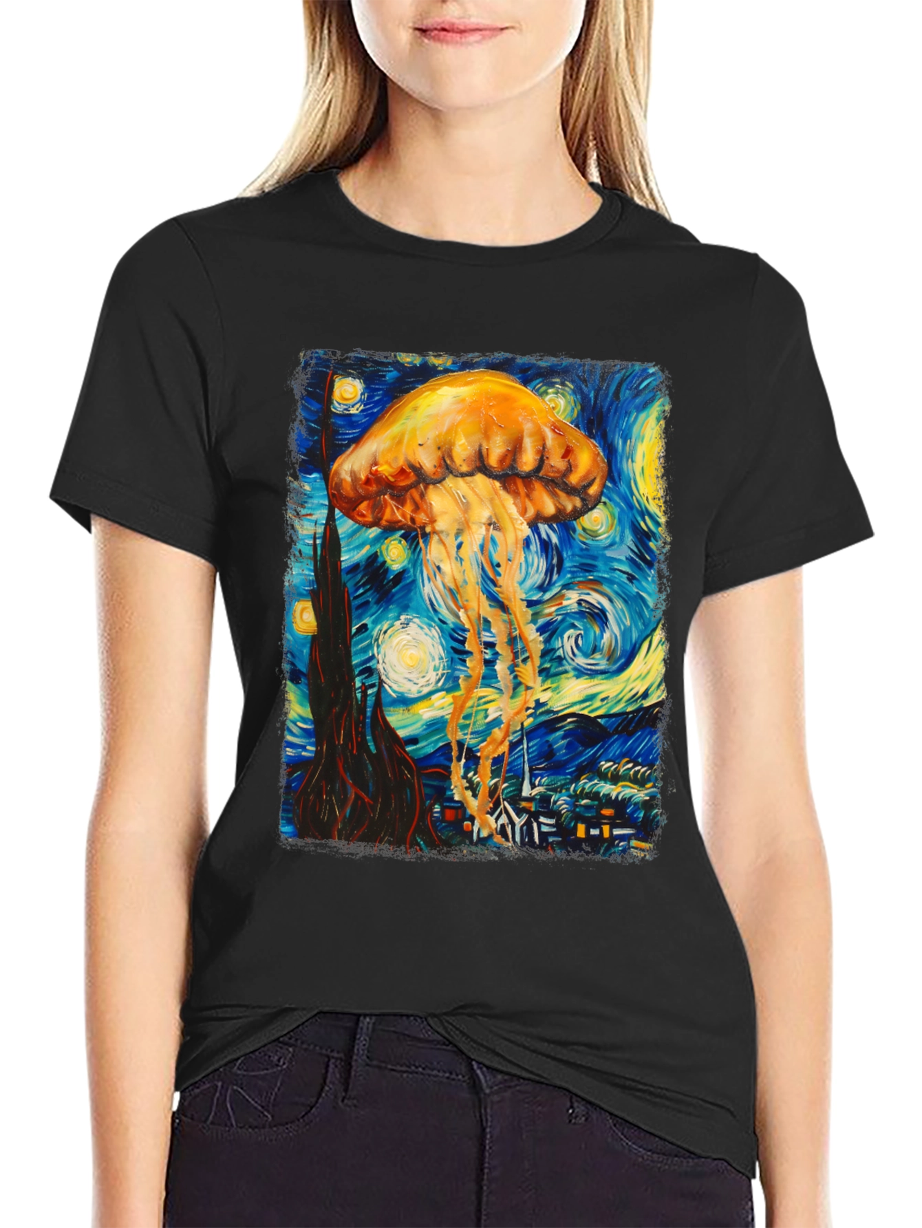 Starry Jellyfish T-Shirt