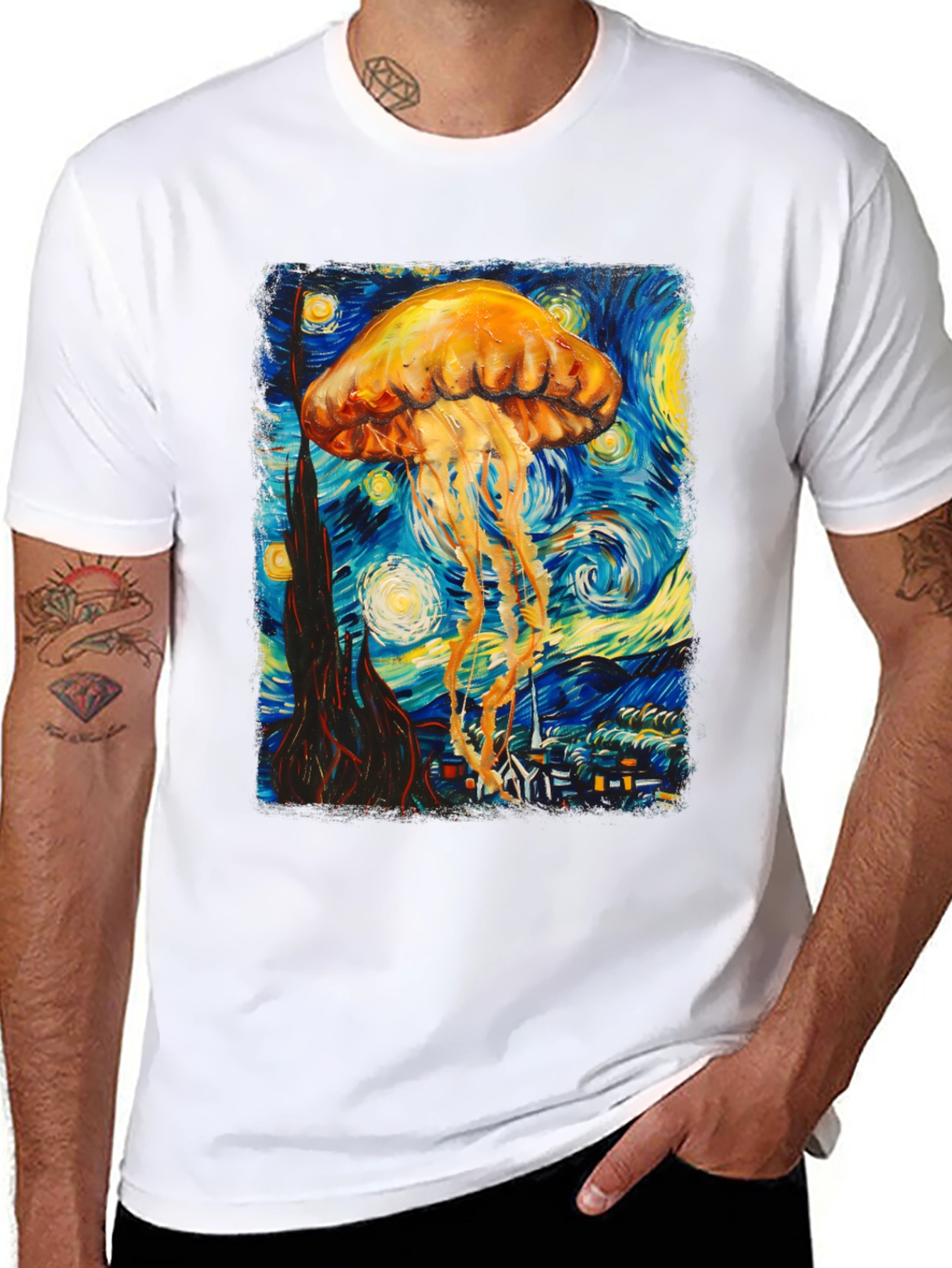 Starry Jellyfish T-Shirt