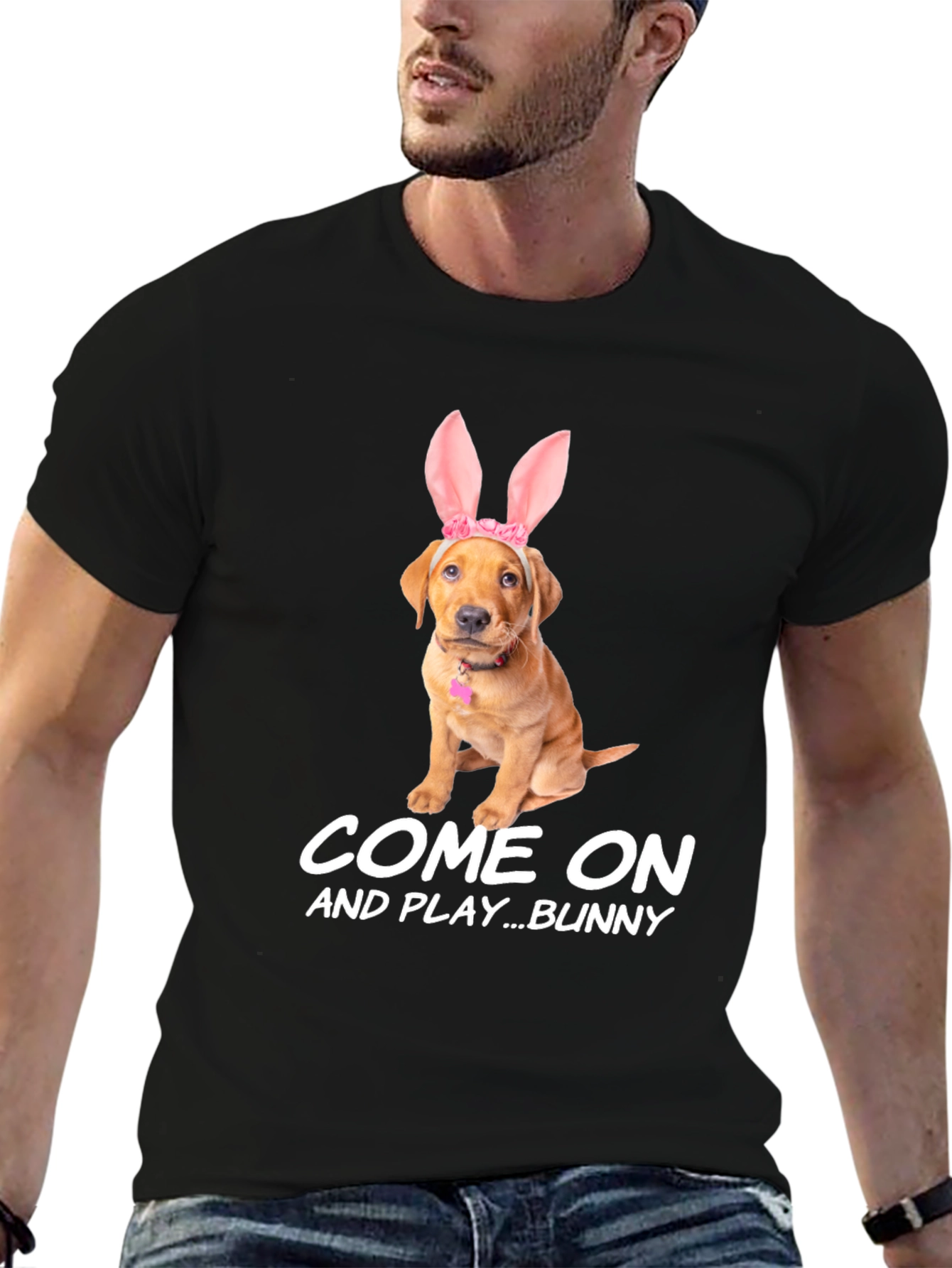 Come On and Play Bunny T-Shirt