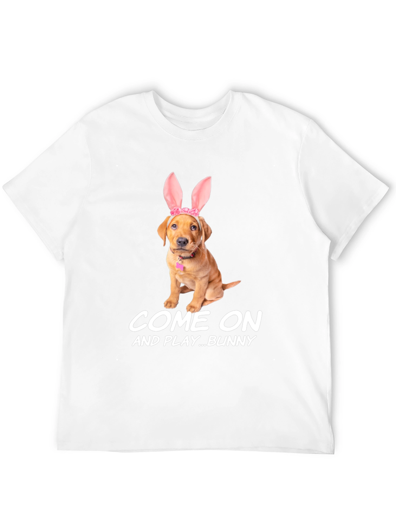 Come On and Play Bunny T-Shirt